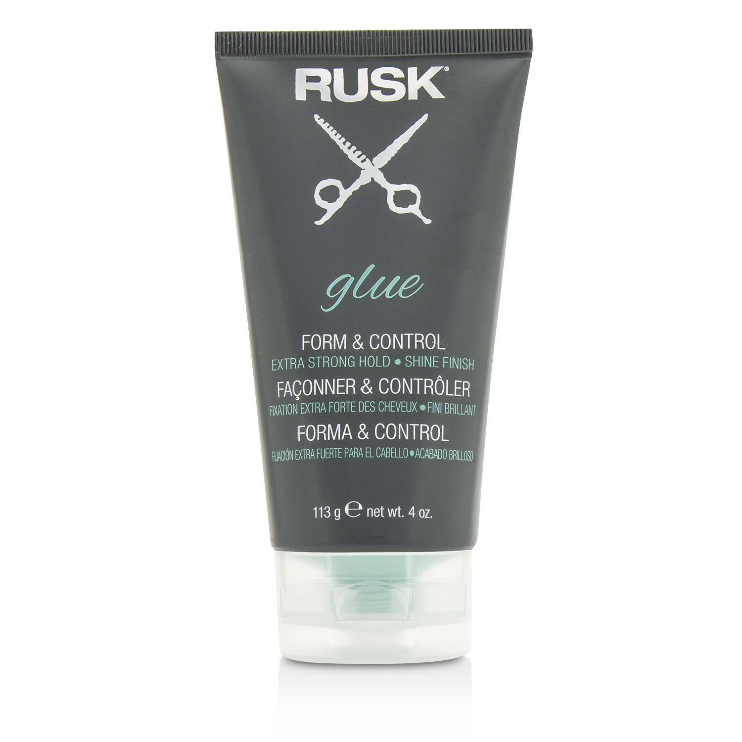 Rusk Glue Form & Control (Extra Strong Hold, Shine Finish) 113g/4oz