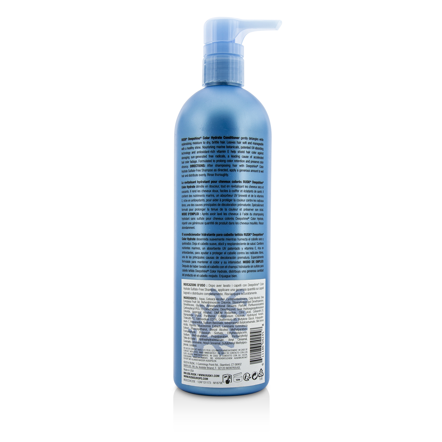 Rusk Deepshine Color Hydrate Acondicionador 739ml/25oz