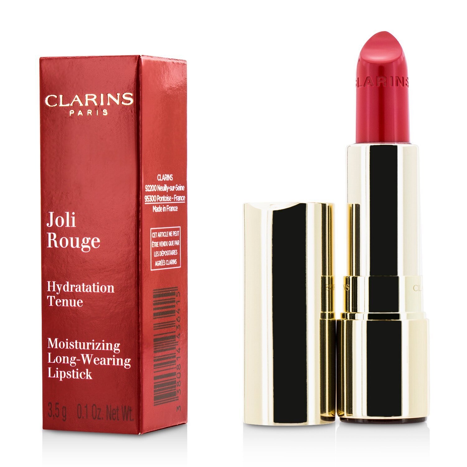 Clarins Joli Rouge (Long Wearing Moisturizing Lipstick) 3.5g/0.1oz