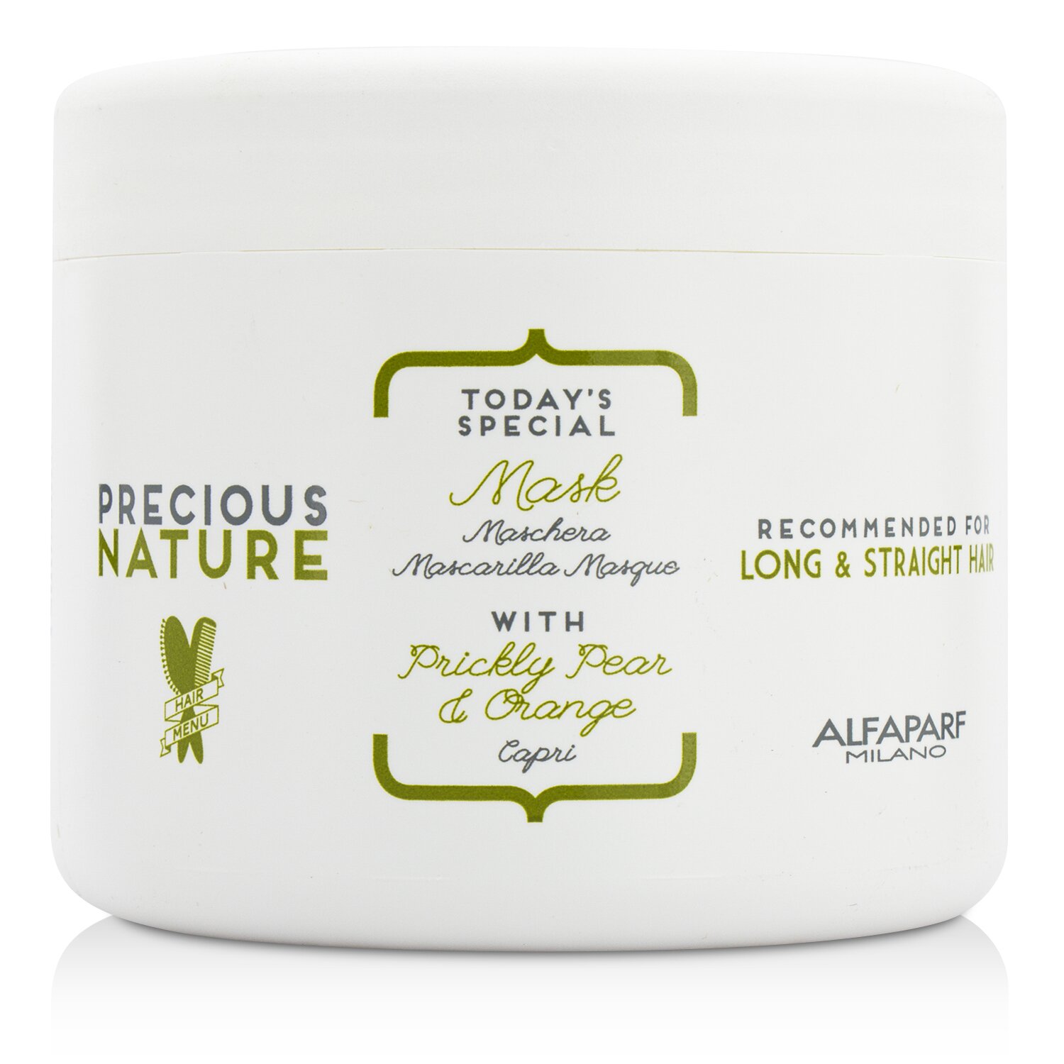 AlfaParf Precious Nature Today's Special Mask (For Long & Straight Hair) 500ml/17.28oz