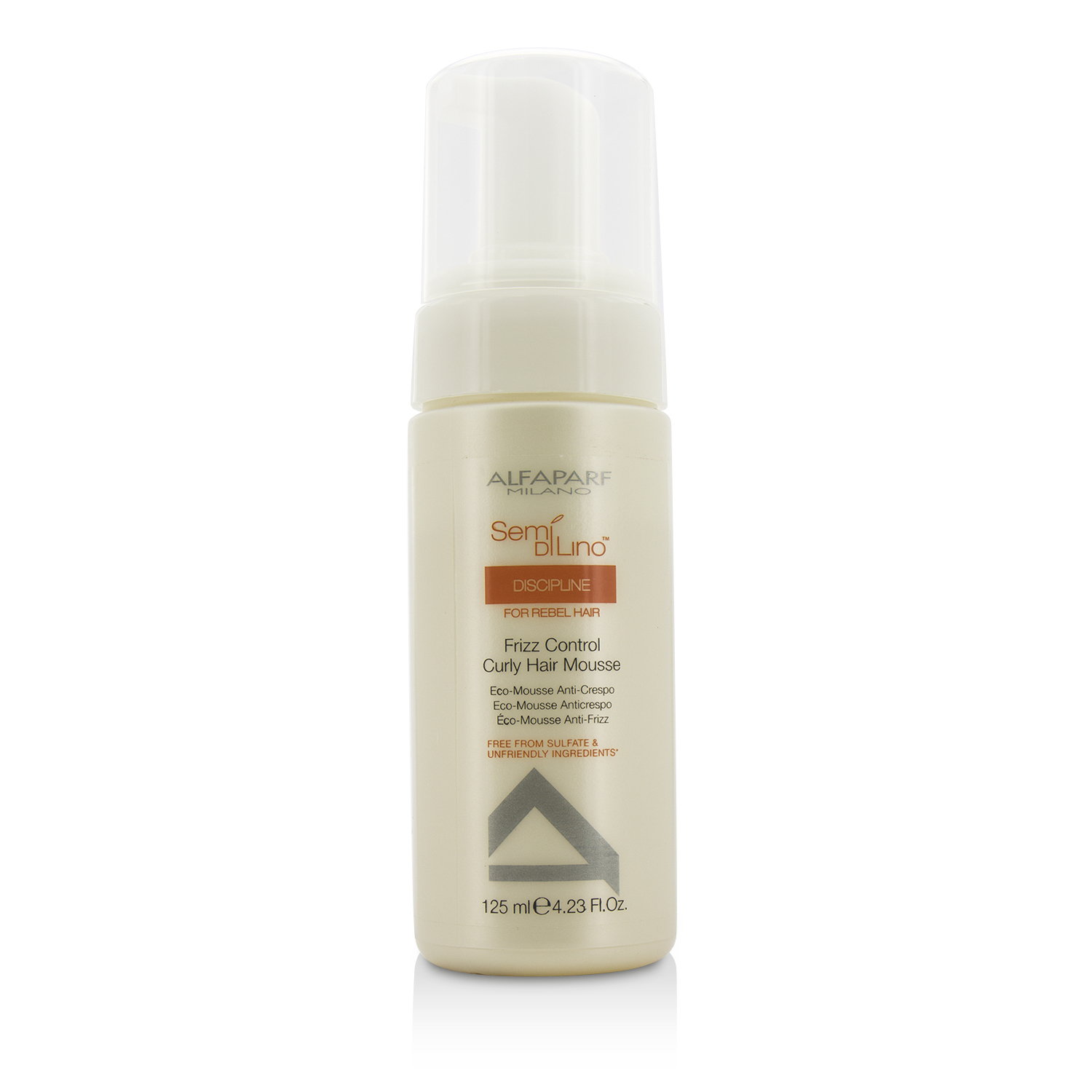 AlfaParf Semi Di Lino Discipline Frizz Control Curly Hair Mousse (For Rebel Hair) 125ml/4.23oz