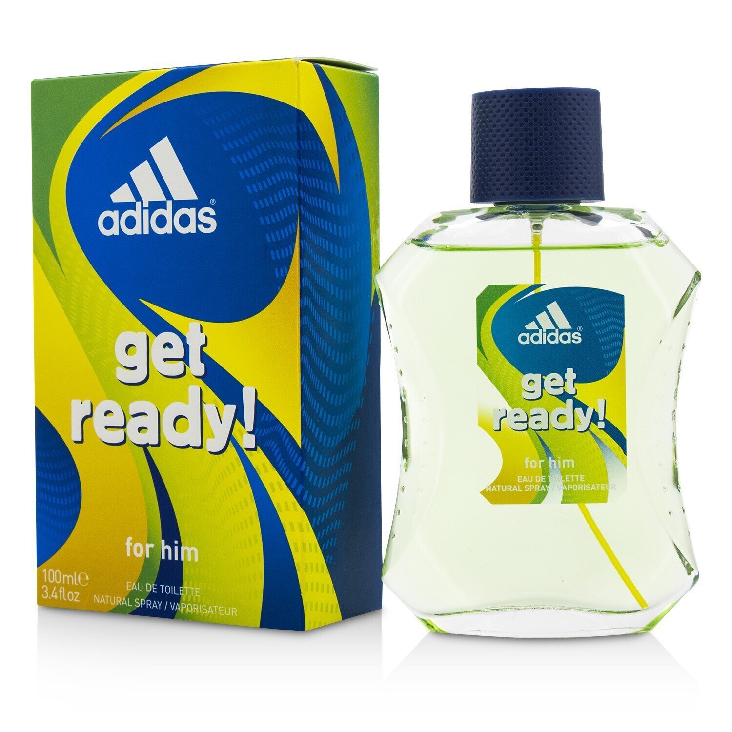 Adidas Get Ready Eau De Toilette Spray 100ml/3.4oz