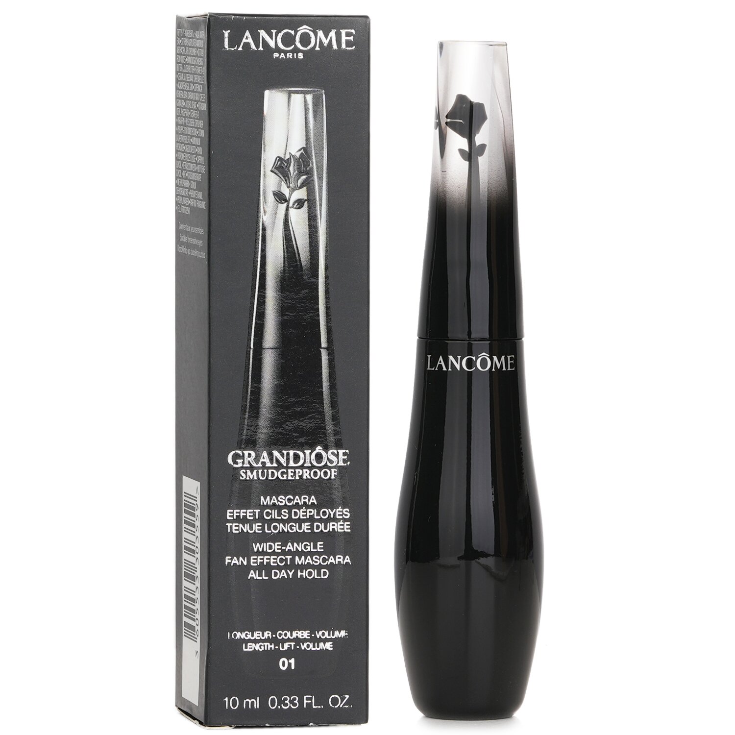 Lancome Grandiose Αδιάβροχη Μάσκαρα με Εφέ Γωνίας 10g/0.35oz