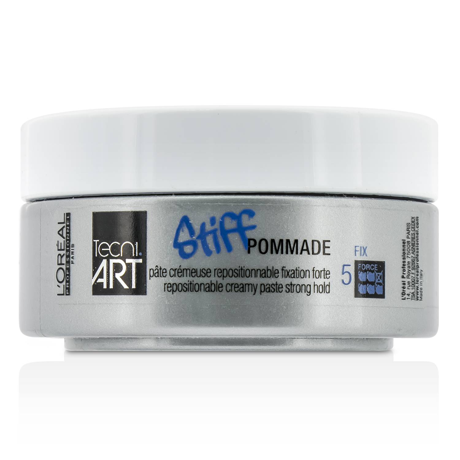 L'Oreal Professionnel Tecni.Art Stiff Pommade Repostionable Creamy Paste (Strong Hold - Force 5) 75ml/2.5oz
