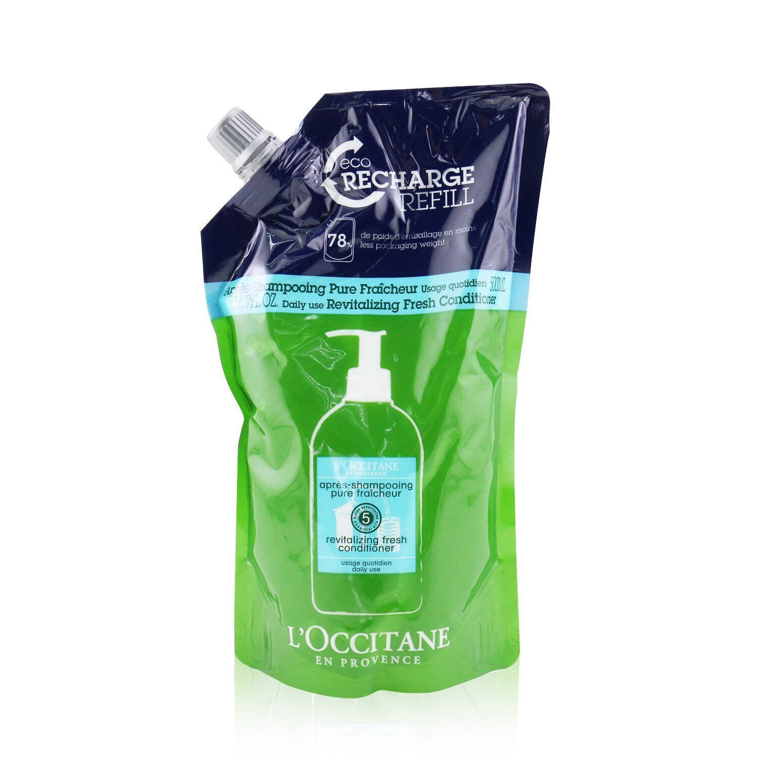 L'Occitane Aromachologie Revitalising Fresh Conditioner - Daily Use (Refill) 500ml/16.9oz
