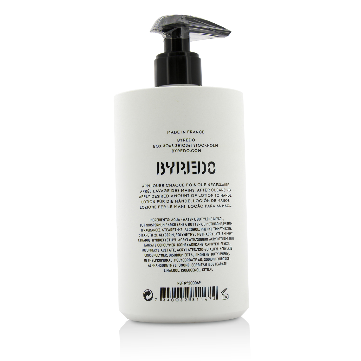 Byredo Vetyver Hand Lotion 450ml/15.2oz