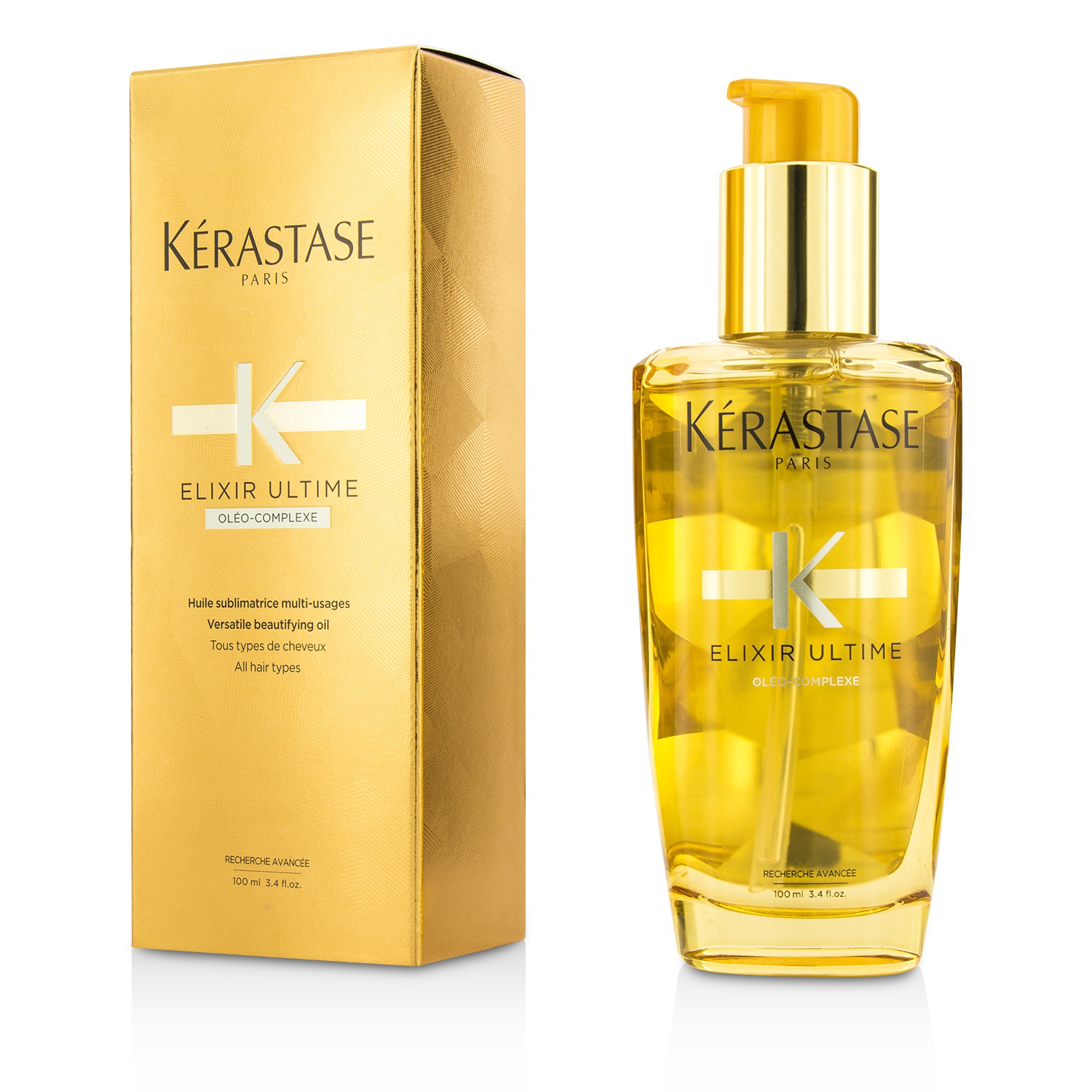 Kerastase Elixir Ultime Oleo-Complexe Aceite Versátil (Para todo Tipo de Cabellos) 100ml/3.4oz