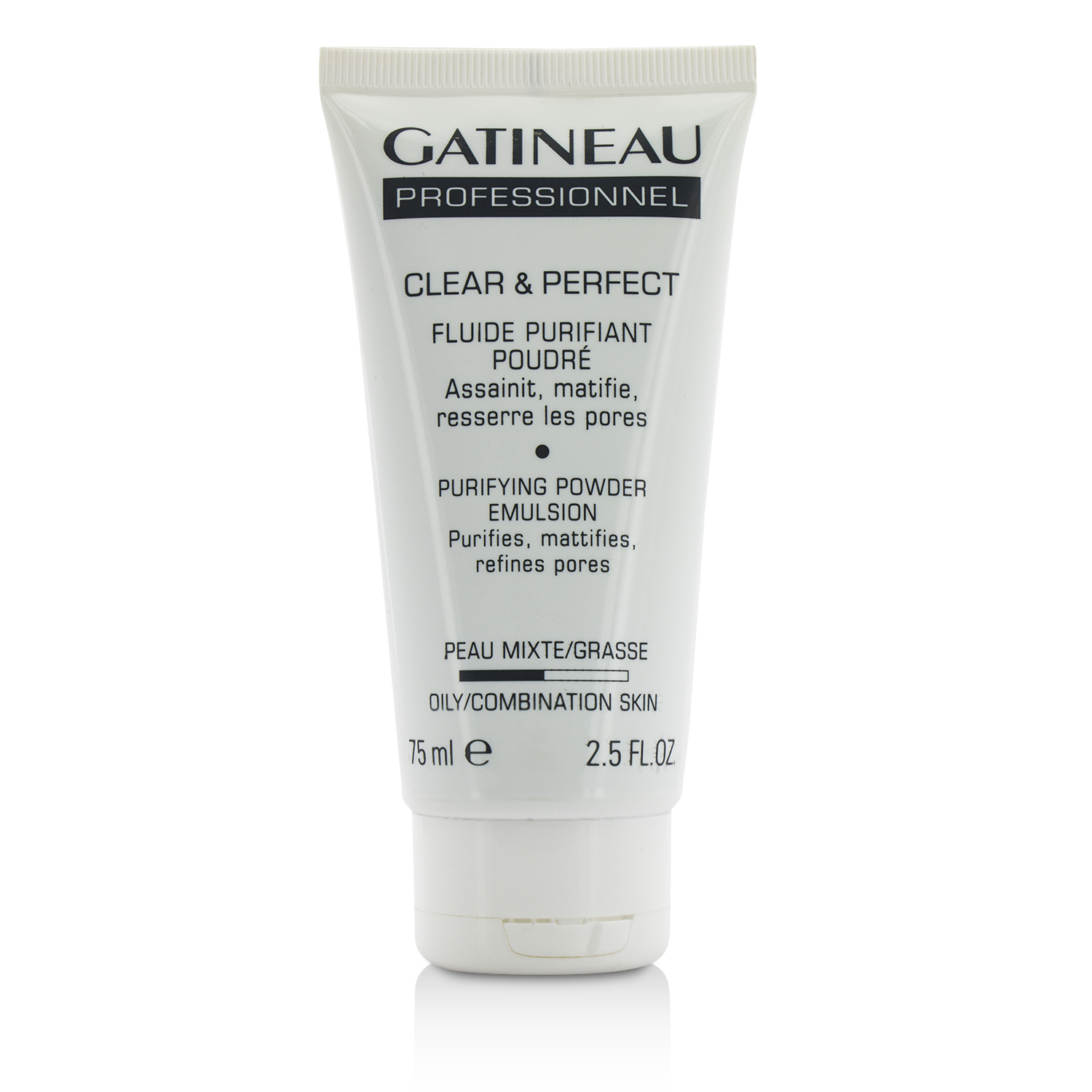 Gatineau Clear & Perfect Purifying Powder Emulsion (For Oily/Combination Skin) (Salon Size) 75ml/2.5oz