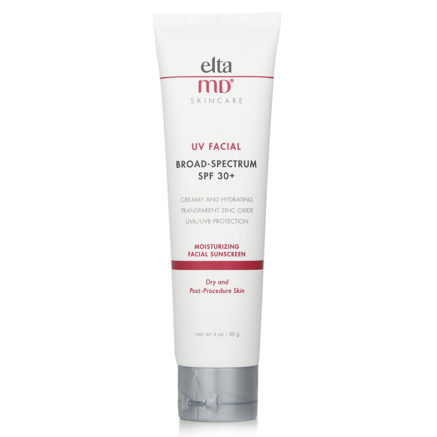 EltaMD UV Facial Moisturizing Facial Sunscreen SPF 30 - For Dry & Post Procedure Skin (Random Packaging) 85g/3oz