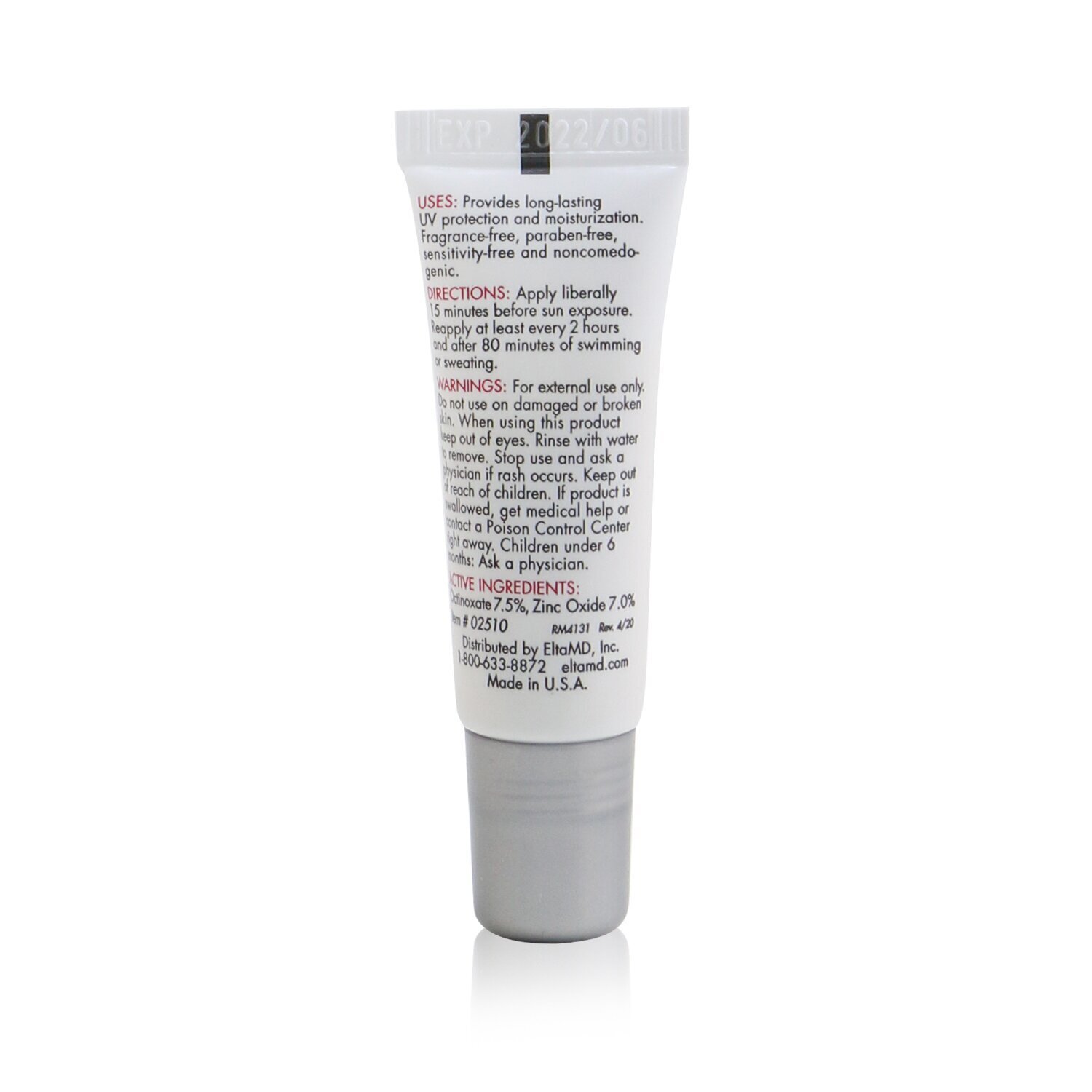 EltaMD UV Lip Balm Water-Resistant SPF 31 8g/0.28oz