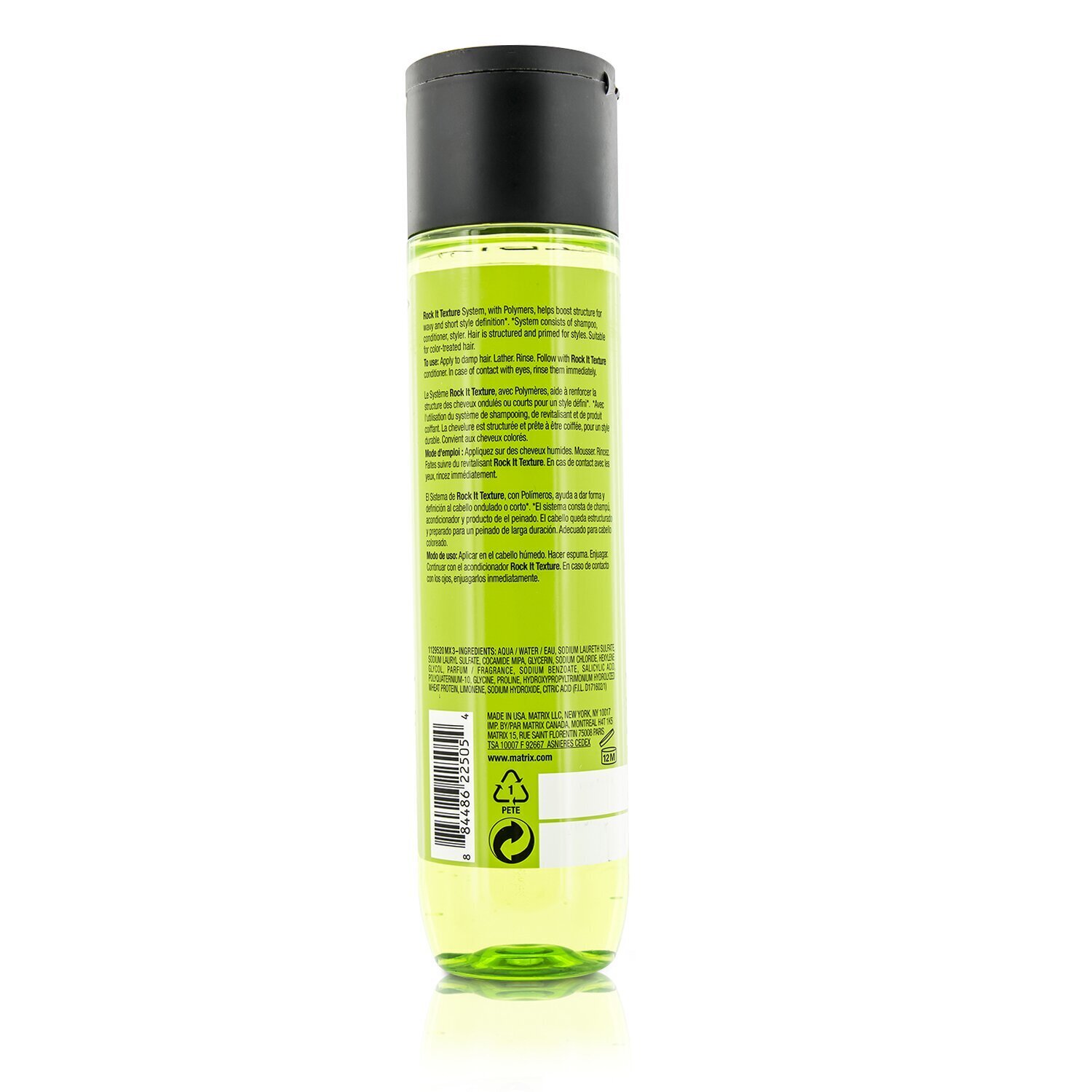 Matrix Total Results Rock It Texture Polymers Shampoo (For Texture) 300ml/10.1oz