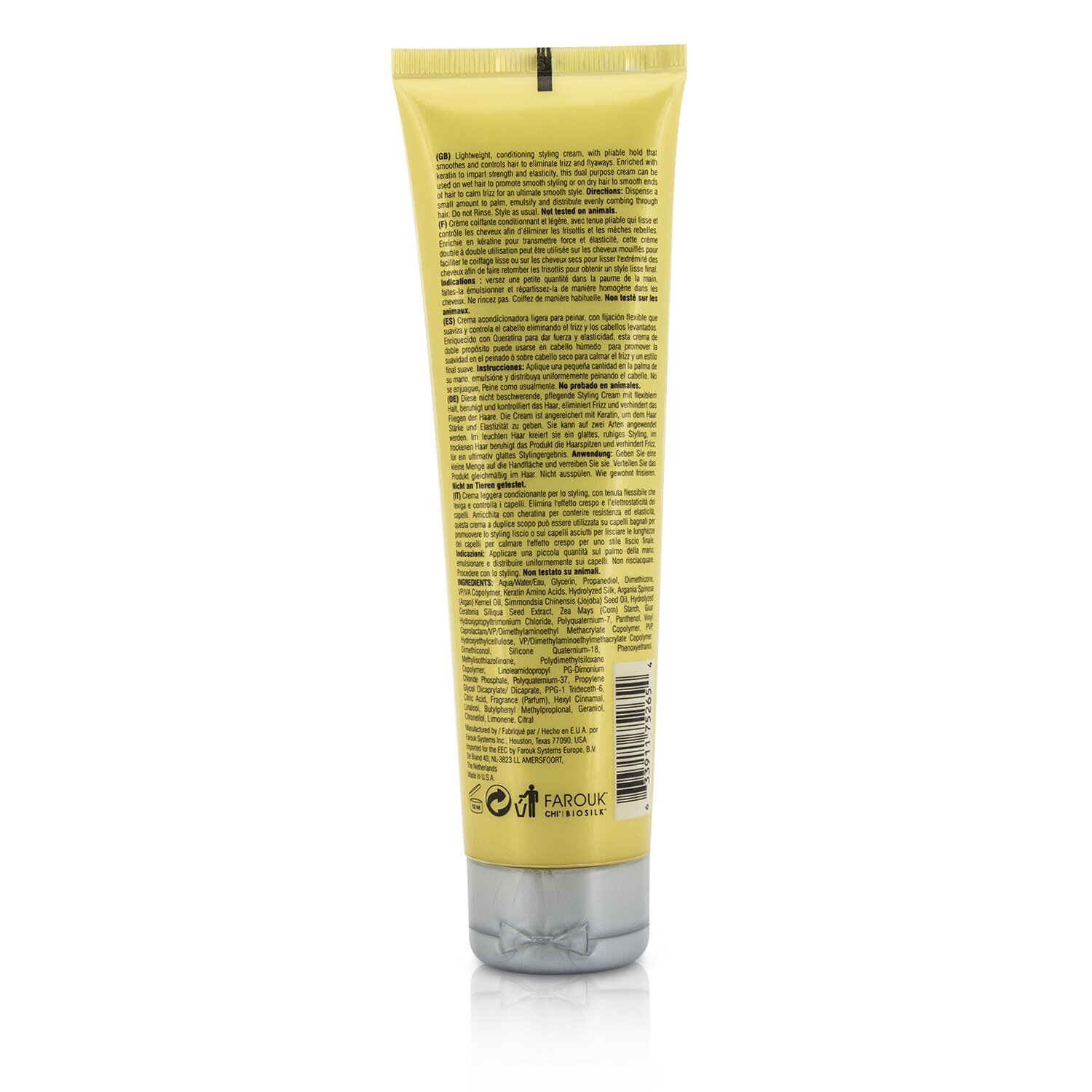 CHI 角蛋白造型霜 Keratin Styling Cream 133ml/4.5oz
