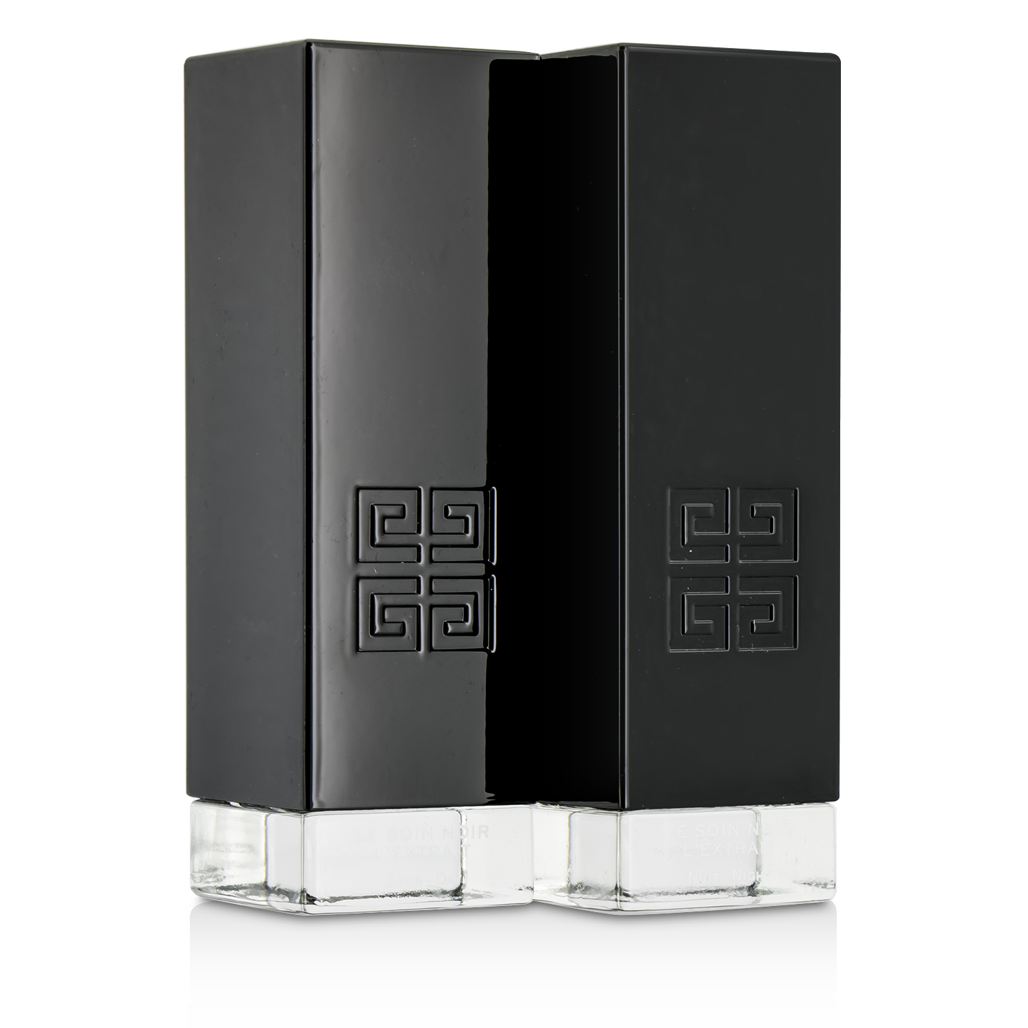 Givenchy Le Soin Noir L'Extrait: L'Extrait Дневная Сыворотка 15мл/0.5унц + L'Extrait Ночная Сыворотка 15мл/0.5унц 2pcs