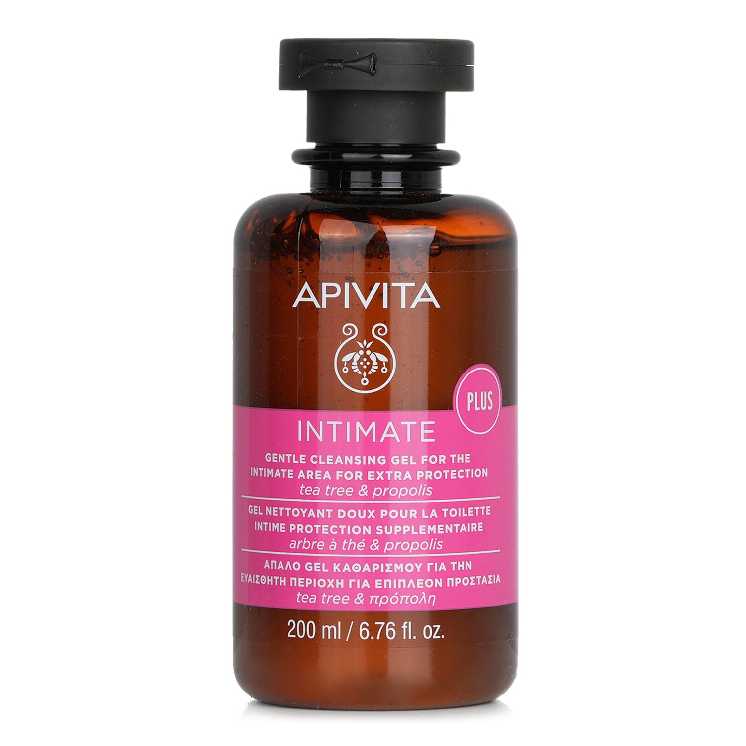 Apivita Intimate Gentle Cleansing Gel For The Intimate Area For Extra Protection with Tea Tree & Propolis 200ml/6.76oz