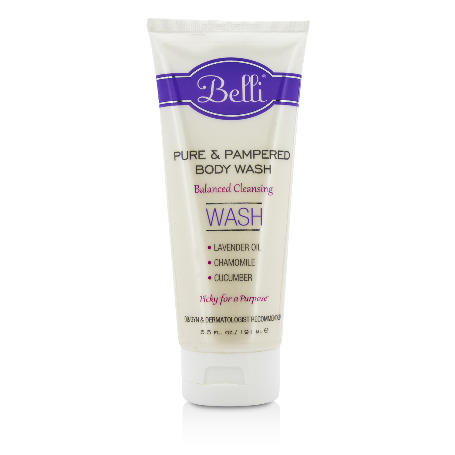 Belli Pure & Pampered Body Wash 191ml/6.5oz