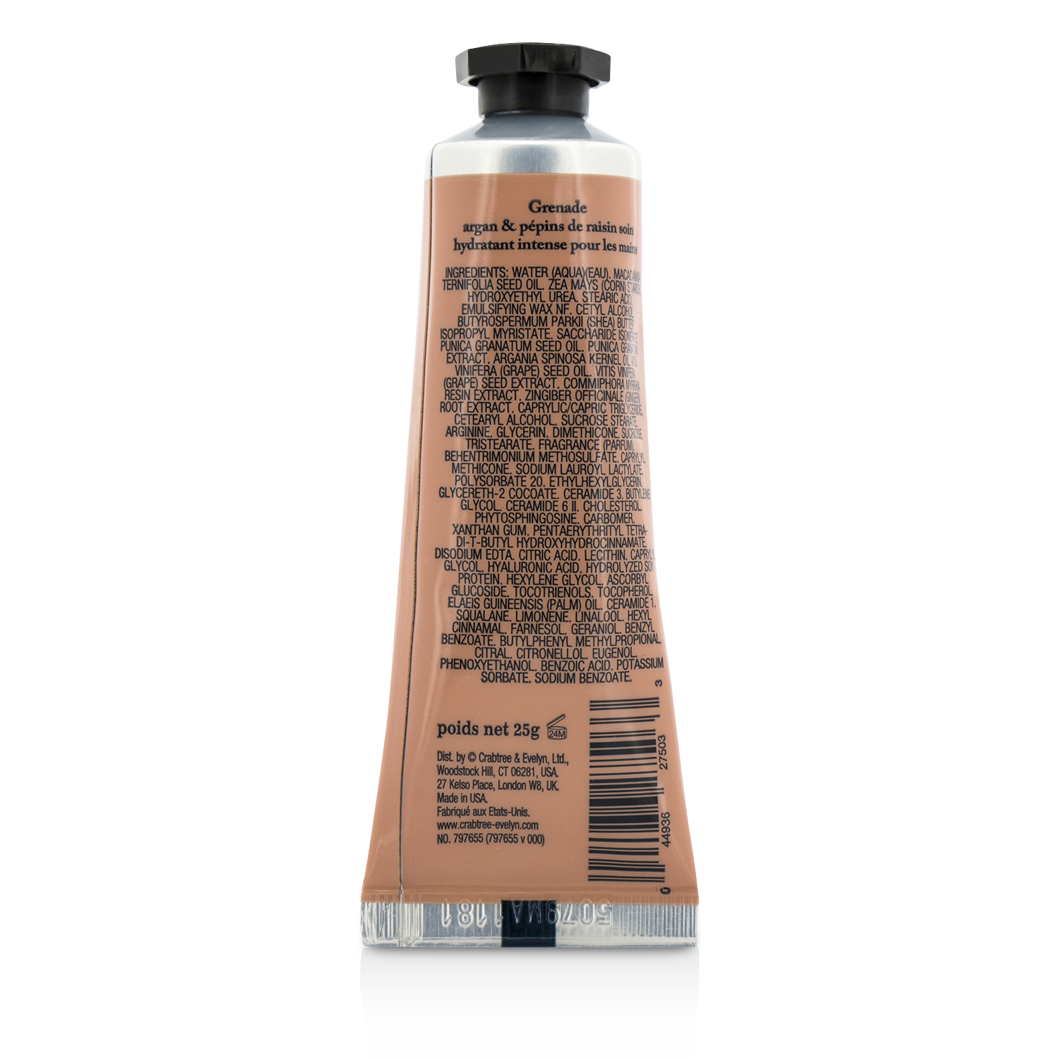 Crabtree & Evelyn Pomegranate, Argan & Grapeseed Ultra-Moisturising Hand Therapy 25g/0.9oz