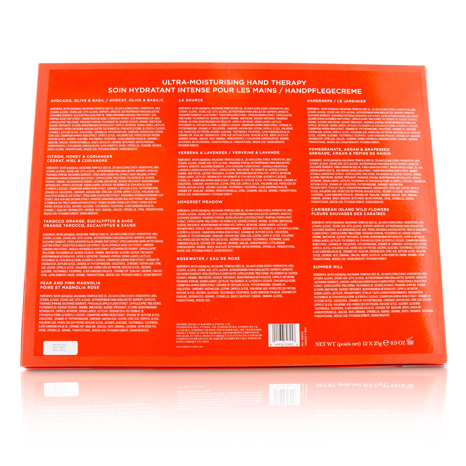 Crabtree & Evelyn Ultra-Moisturising Hand Therapy Set 12x25ml/0.9oz