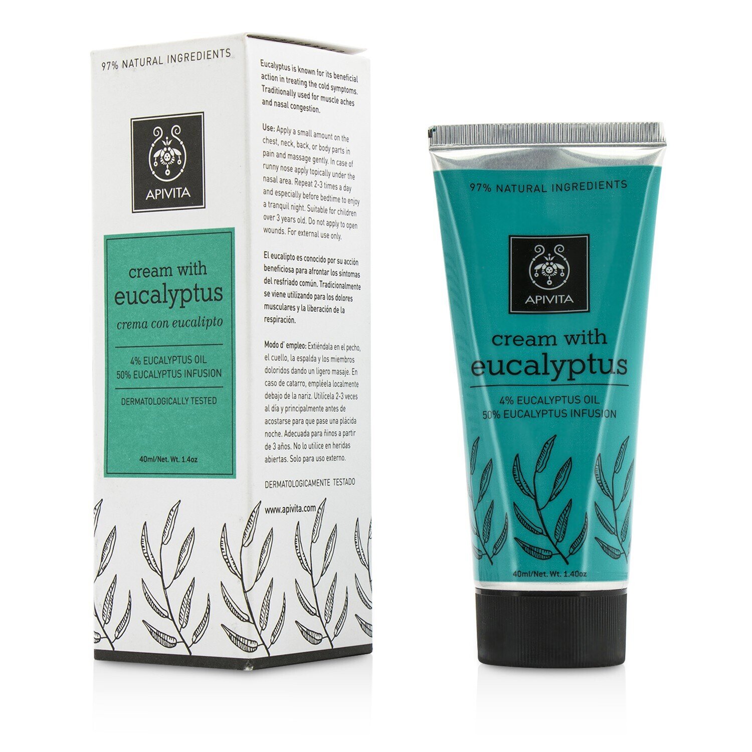 Apivita Cream With Eucalyptus 40ml/1.4oz