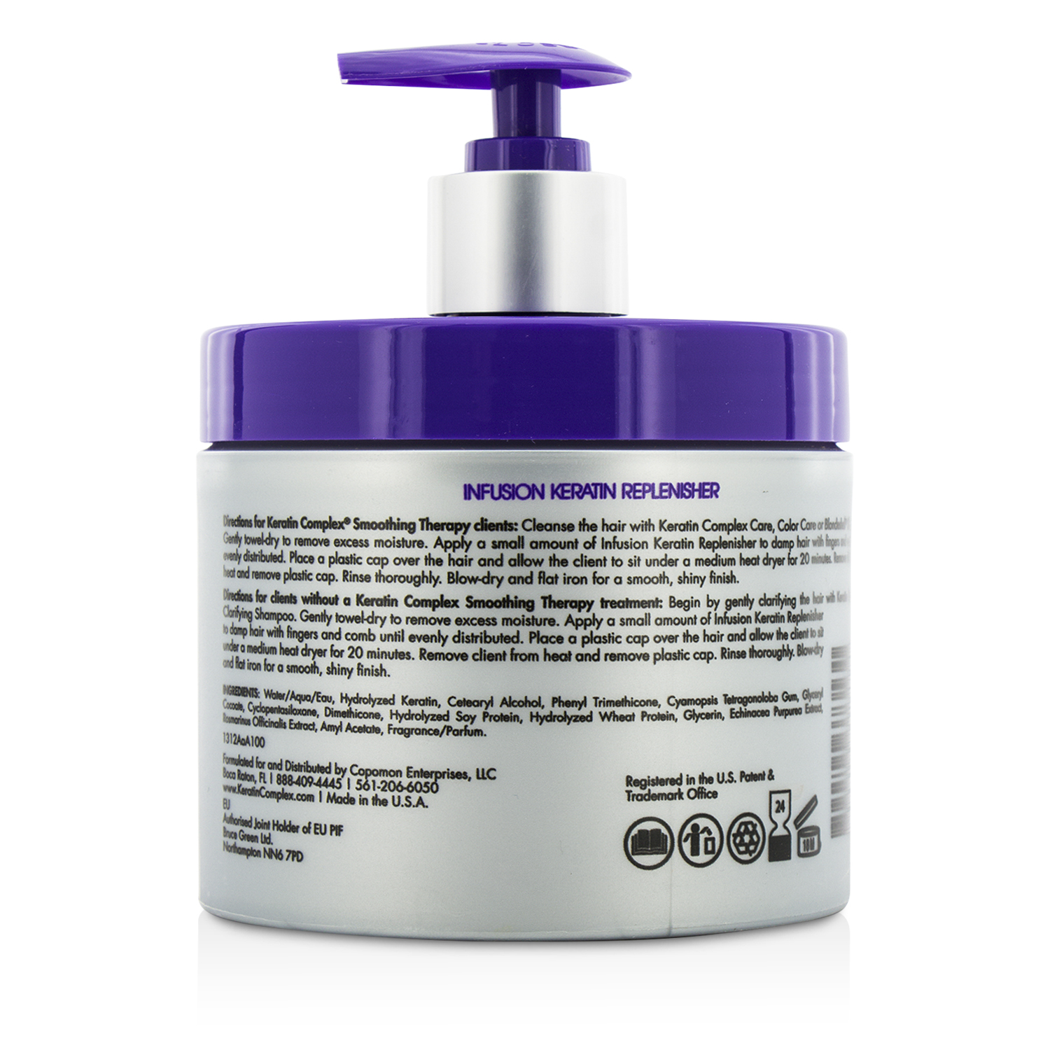 Keratin Complex Infusion Therapy Infusion Keratin Replenisher 550ml/18.6oz