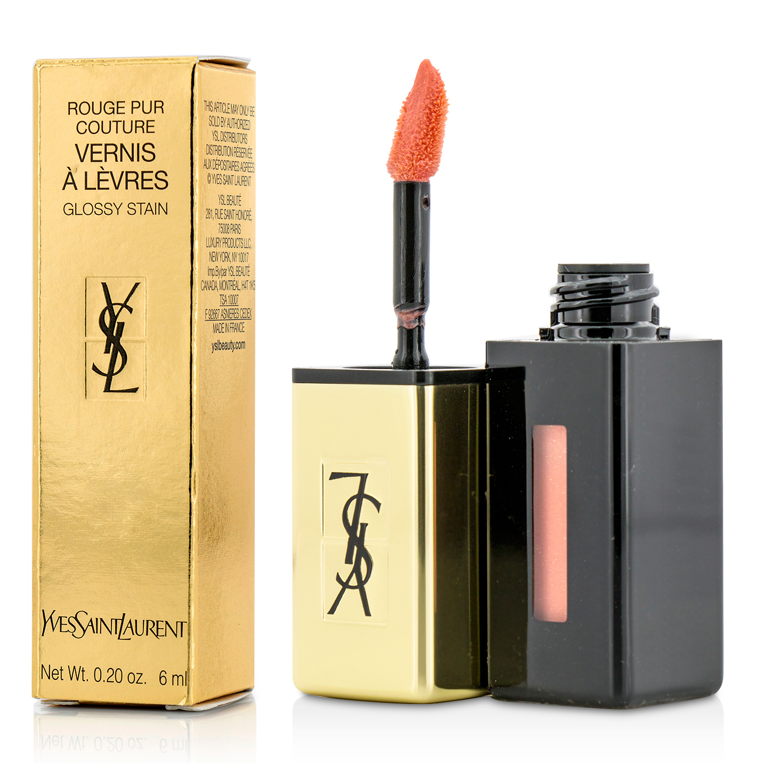 Yves Saint Laurent Rouge Pur Couture Vernis a Levres Glossy Stain 6ml/0.2oz