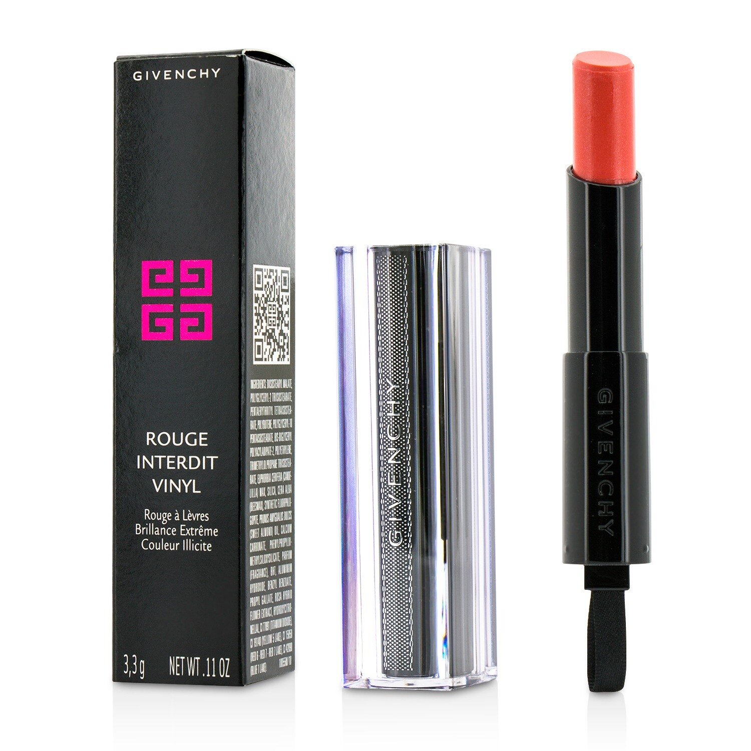 Givenchy Rouge Interdit Vinyl Extreme Shine Lipstick 3.3g/0.11oz