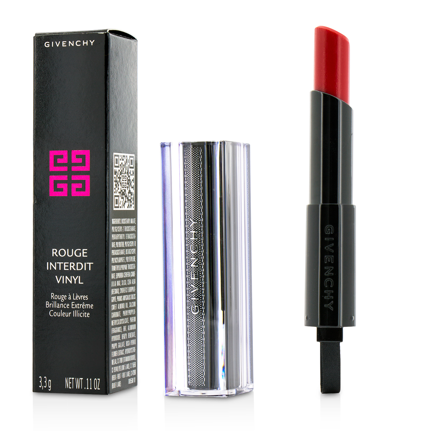 Givenchy Rouge Interdit Vinyl Extreme Shine Lipstick 3.3g/0.11oz