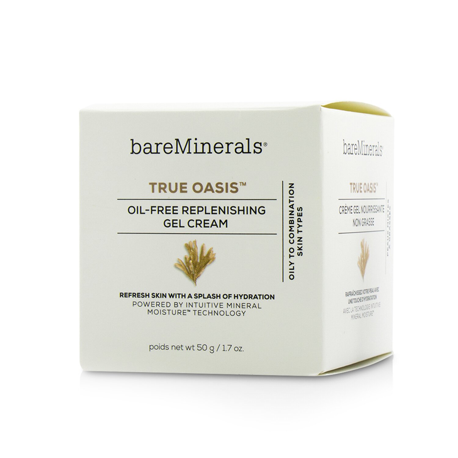 BareMinerals 礦物強效保濕乳霜 True Oasis Oil-Free Replenishing Gel Cream (混合性至油性肌膚) 50g/1.7oz