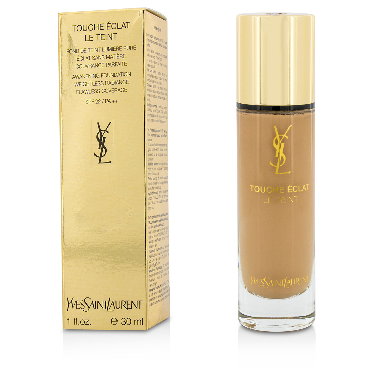 Yves Saint Laurent Touche Eclat Le Teint rozjasňující makeup SPF22 30ml/1oz