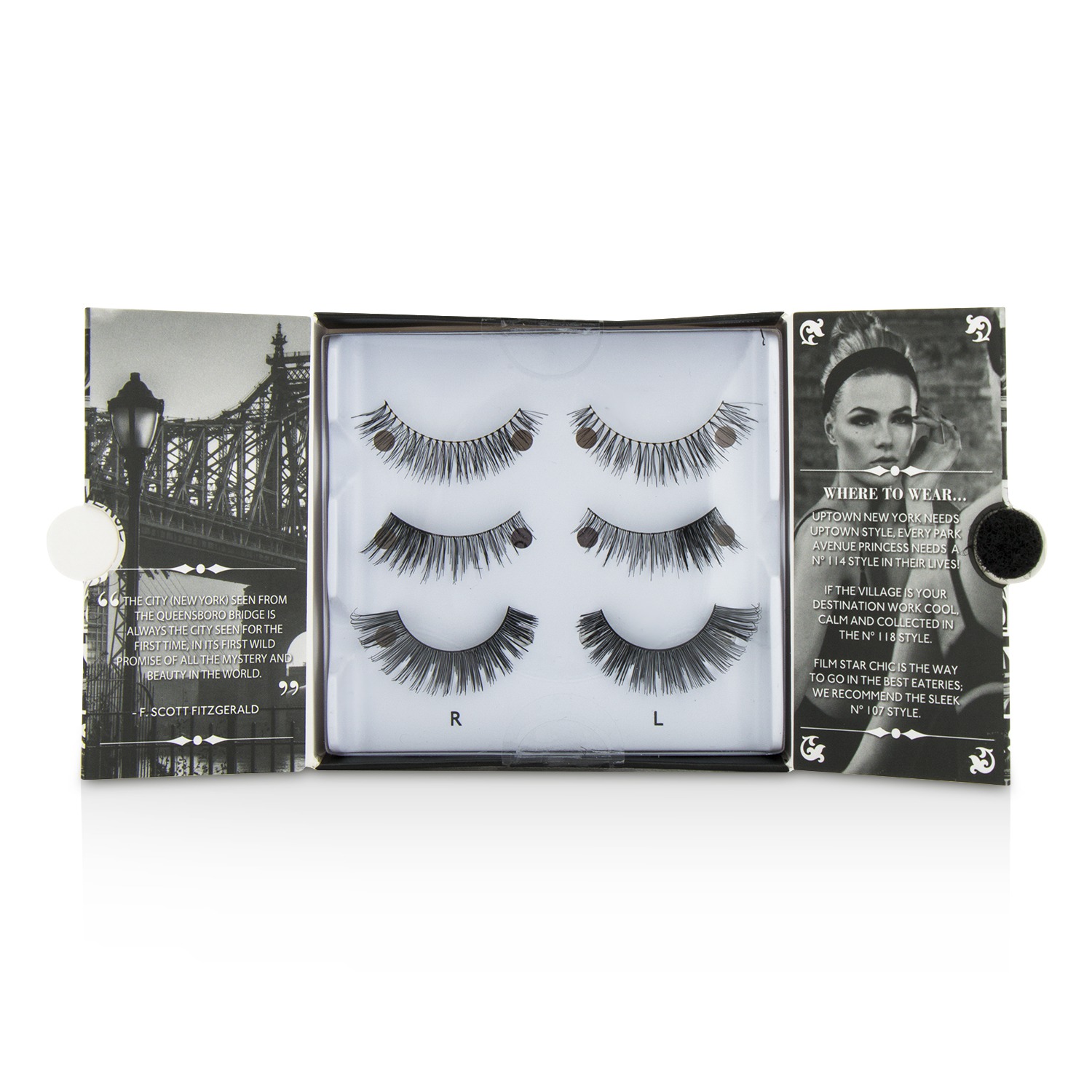 Eylure The New York Edit False Lashes Multipack 3pairs