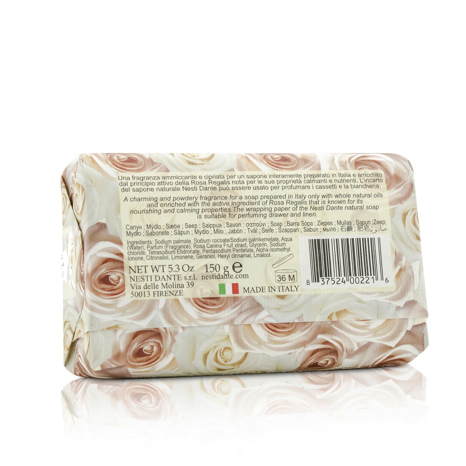 Nesti Dante Le Rose Collection - Rosa Champagne 150g/5.3oz