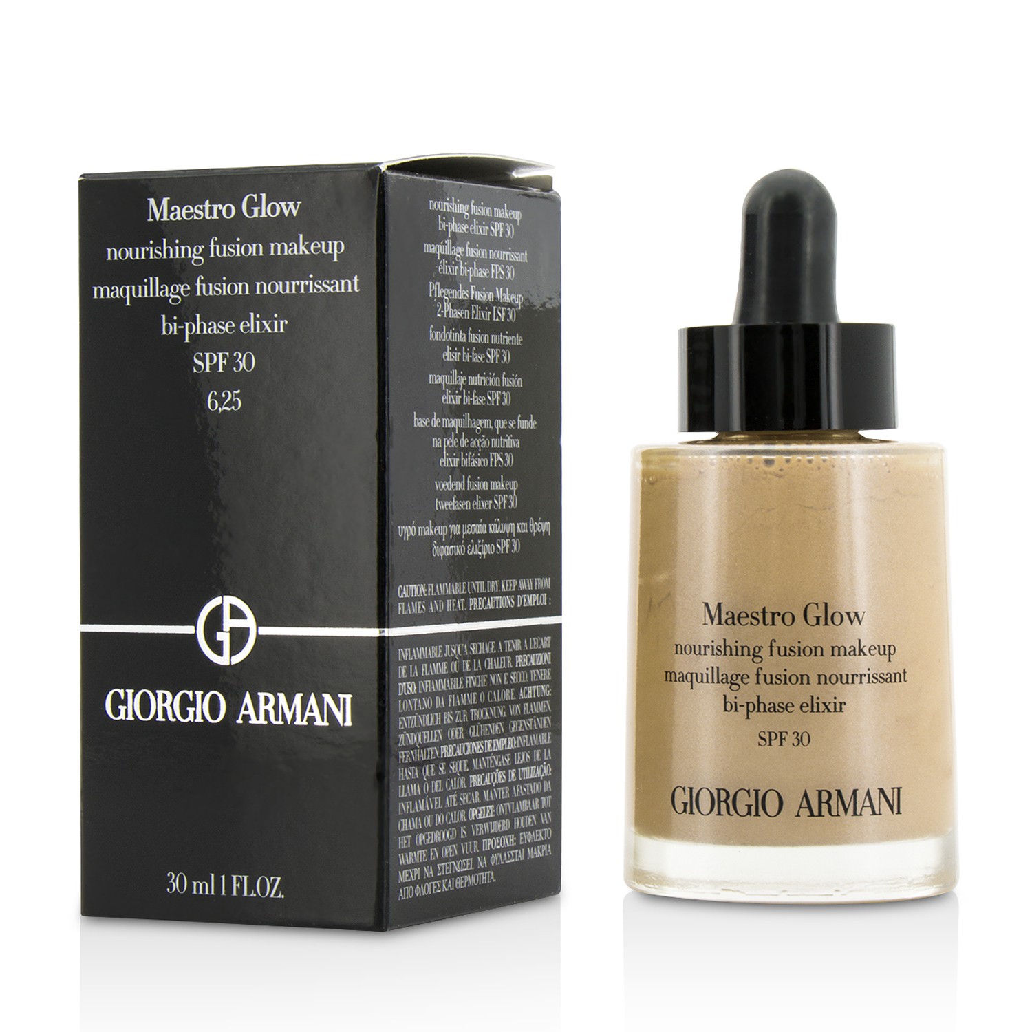 Giorgio Armani Maestro Glow Nourishing Fusion Makeup SPF 30 30ml/1oz