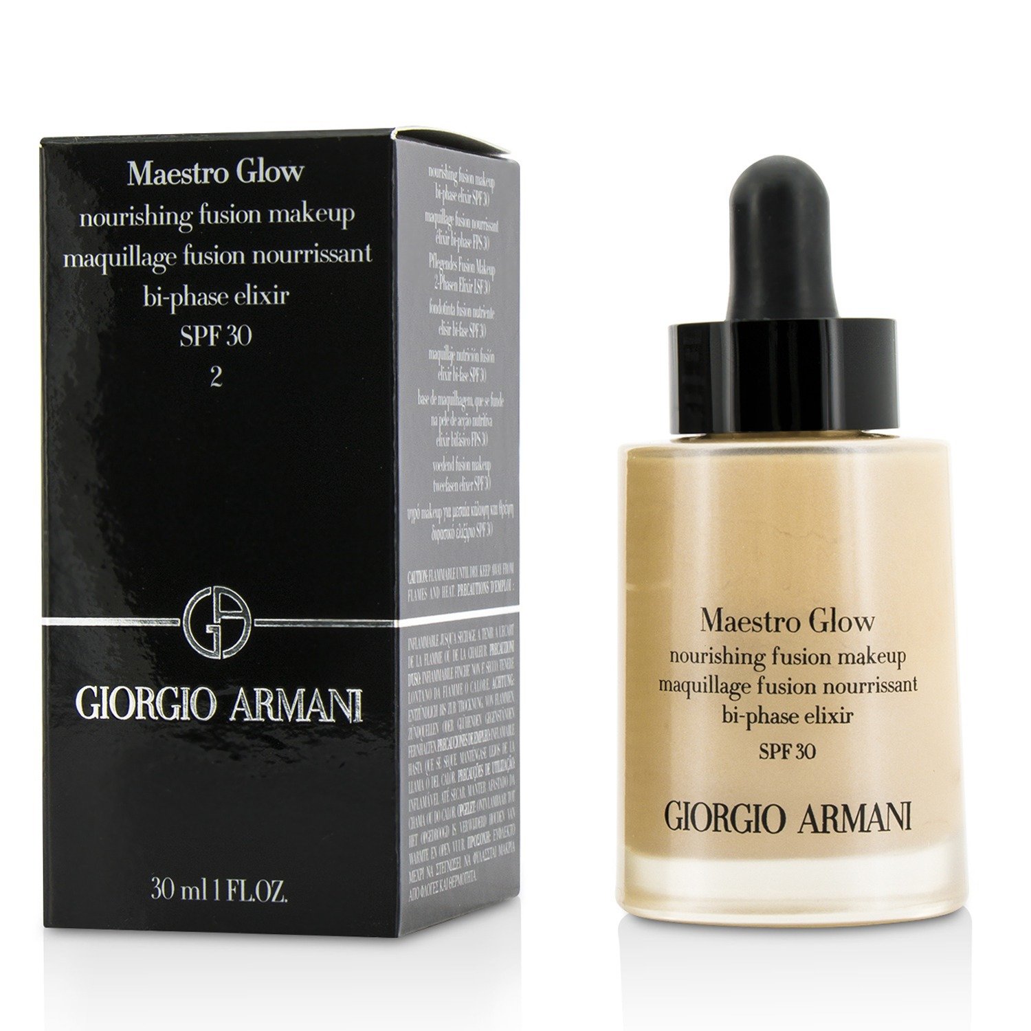 Giorgio Armani Maestro Glow Nourishing Fusion Makeup SPF 30 30ml/1oz