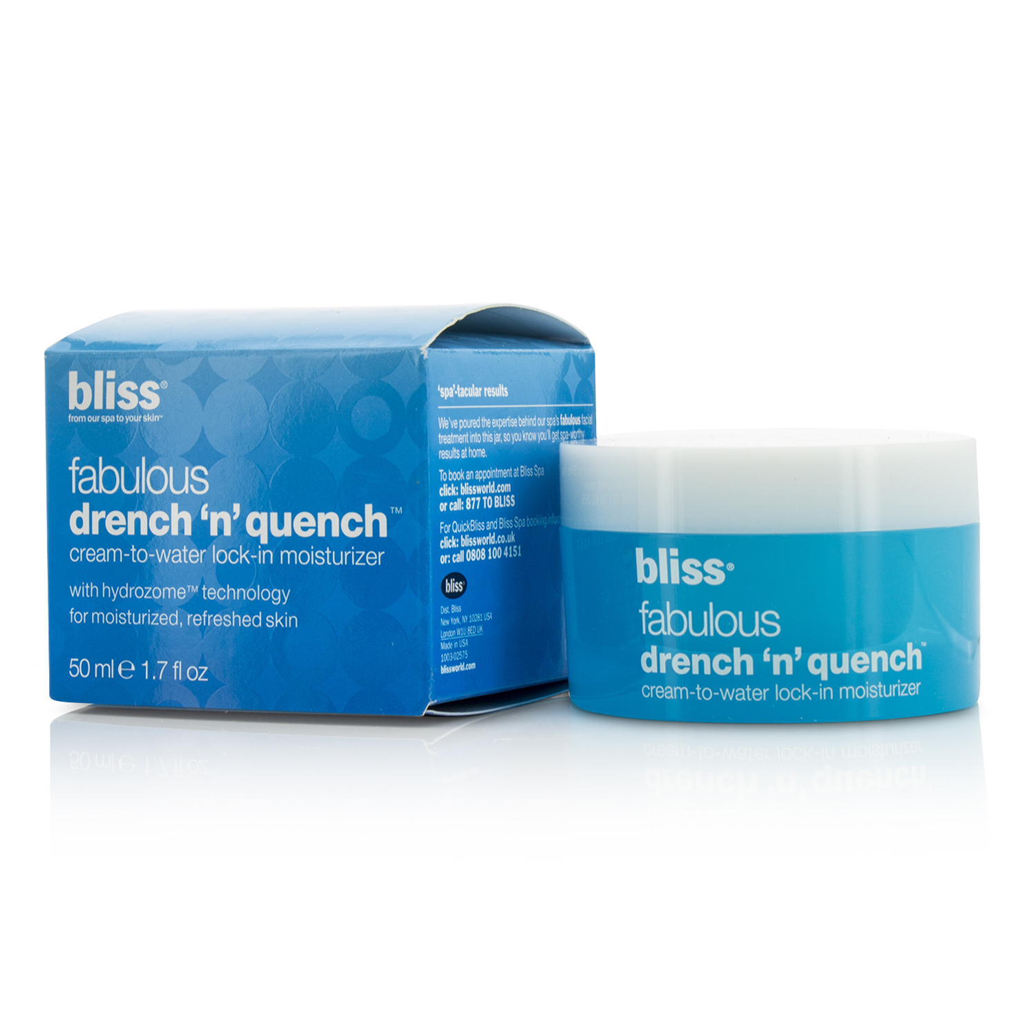 Bliss Fabulous Drench 'N' Quench Увлажняющий Крем 50ml/1.7oz