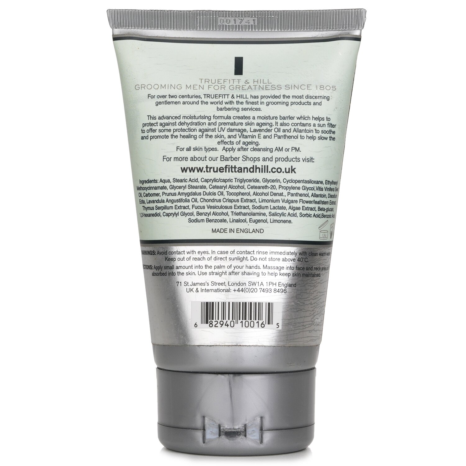 Truefitt & Hill Skin Control Advanced obličejová hydratace (nové balení) 100ml/3.4oz