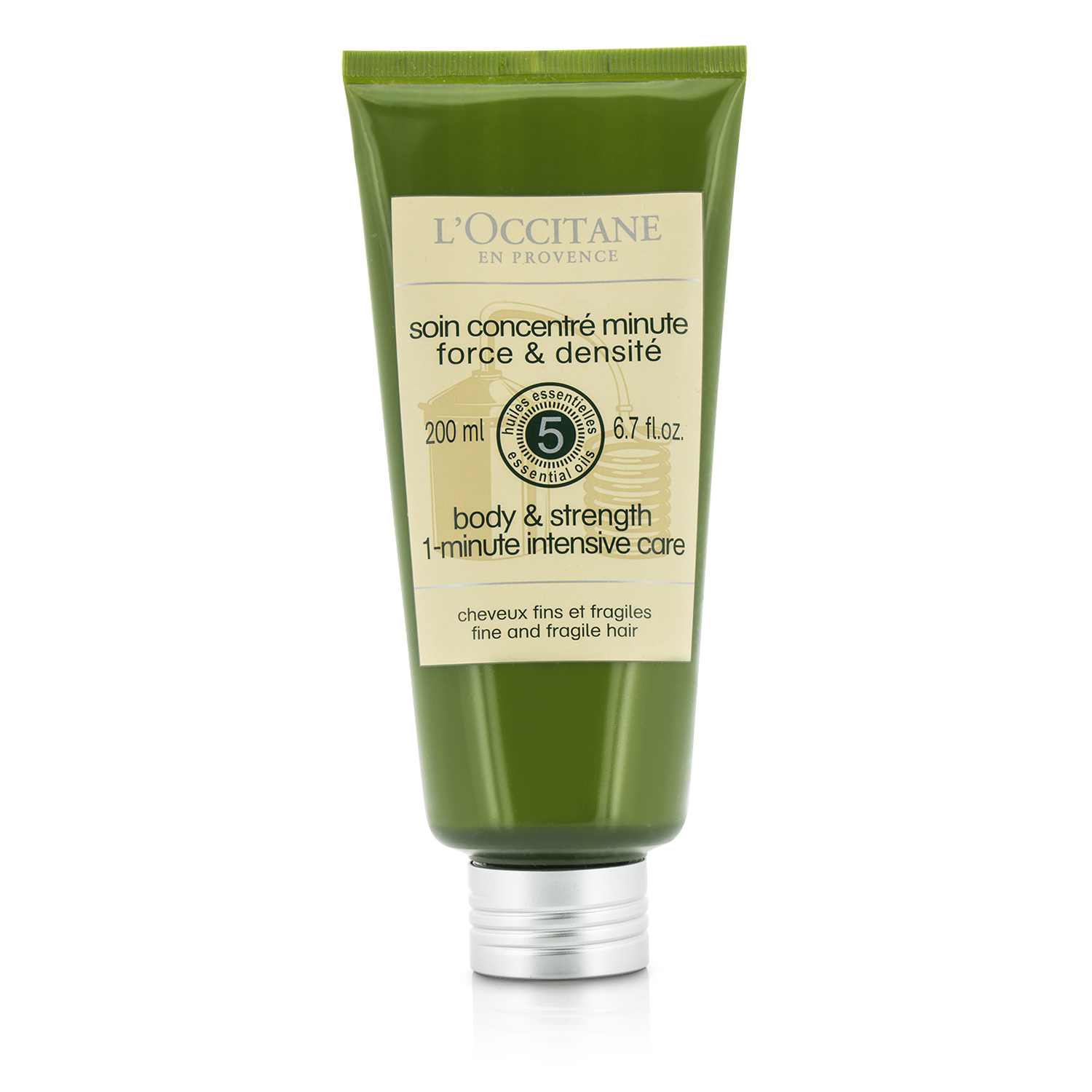 L'Occitane Aromachologie Body & Strength 1-Minute Intensive Care (Fine and Fragile Hair) 200ml/6.7oz