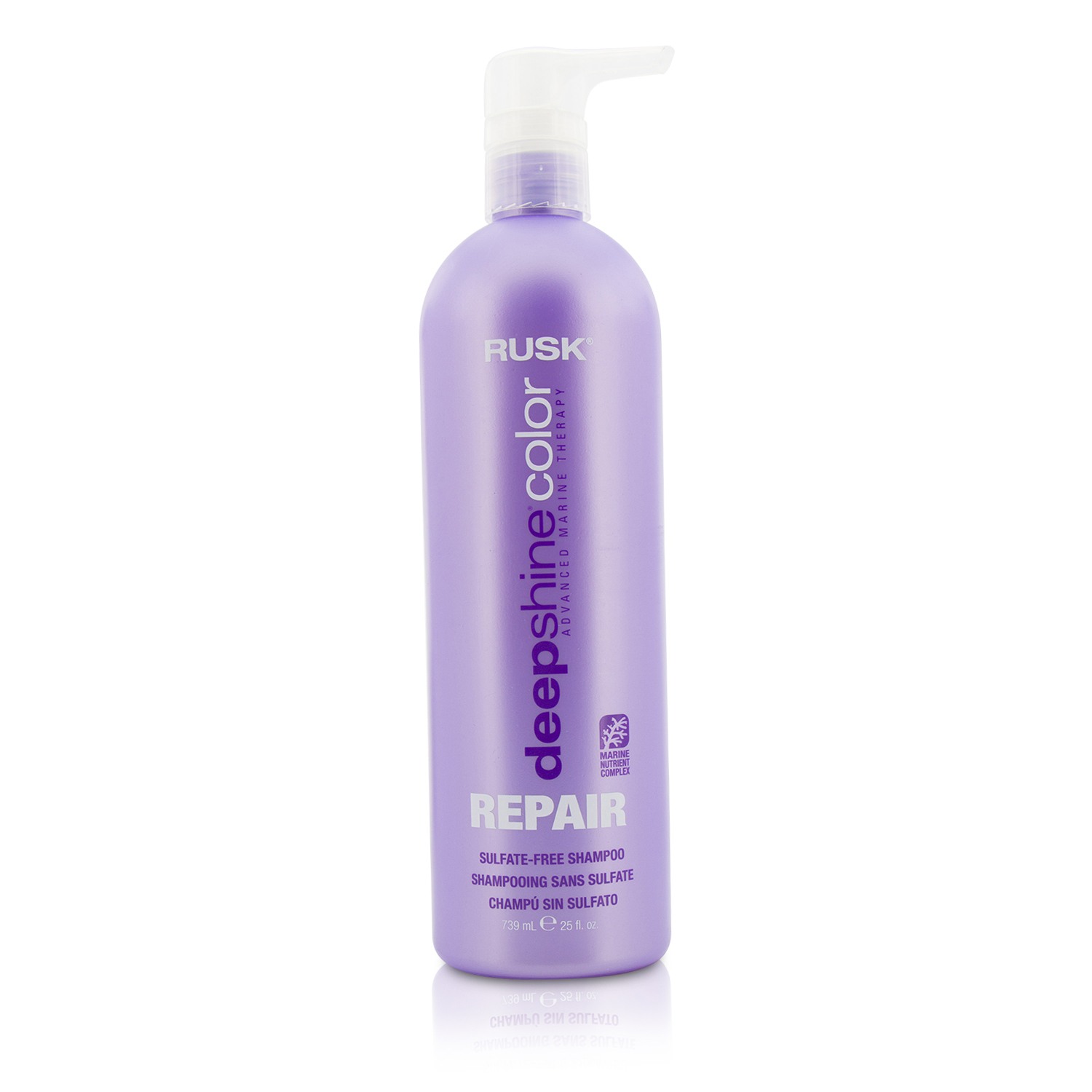 Rusk Szampon do włosów niezawierający siarczanów Deepshine Color Repair Sulfate-Free Shampoo 739ml/25oz