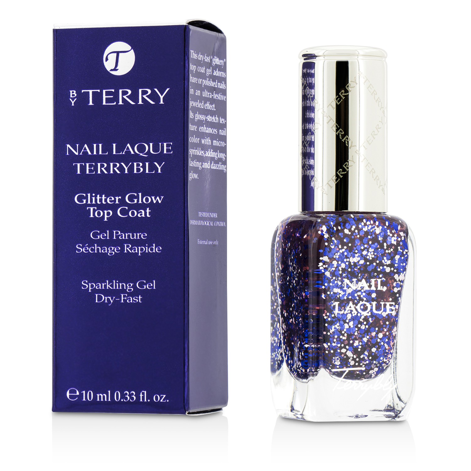 By Terry Nail Laque Terrybly Gitter Glow Top Coat 10ml/0.33oz
