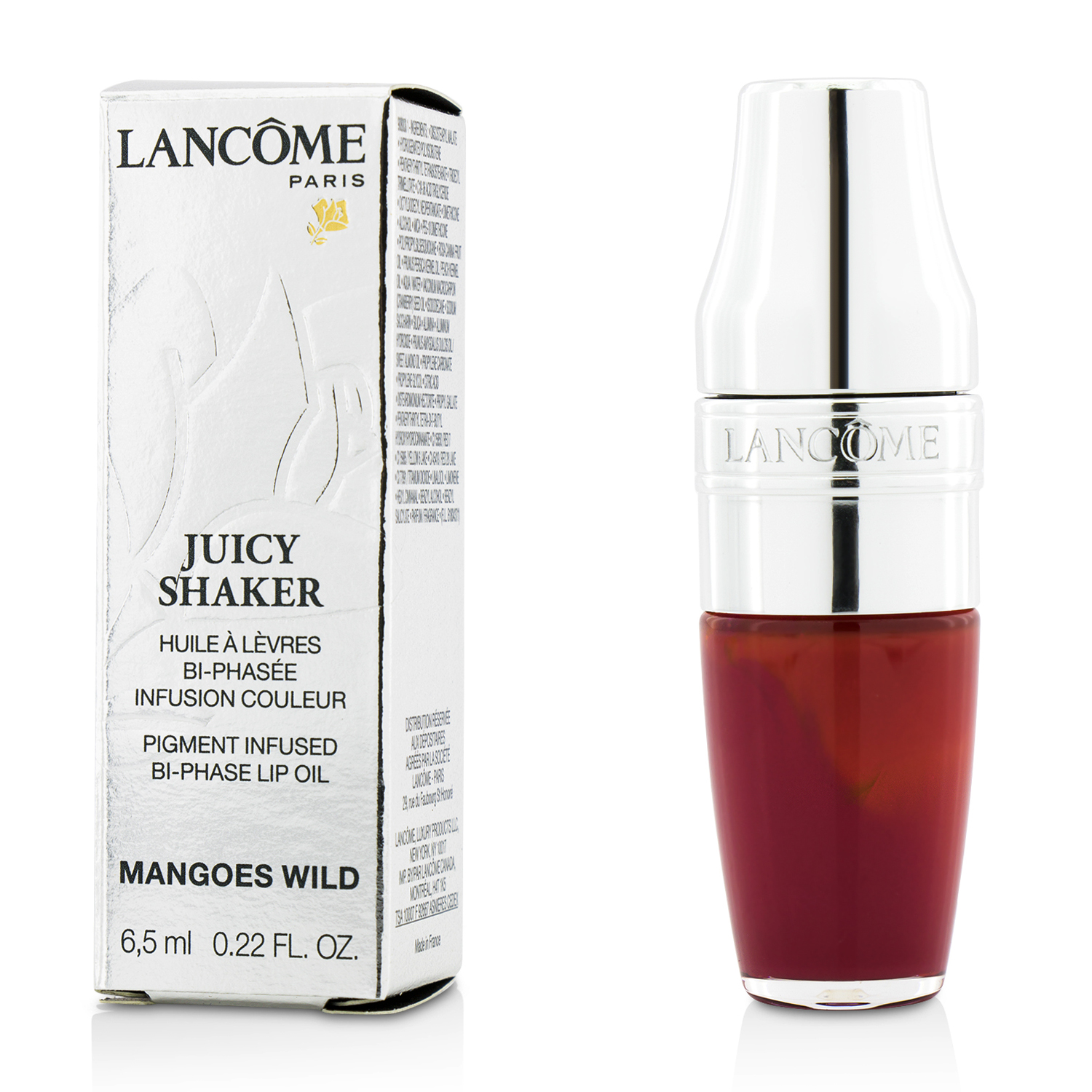 Lancome Juicy Shaker Pigment Infused Bi Phase Lip Oil 6.5ml/0.22oz
