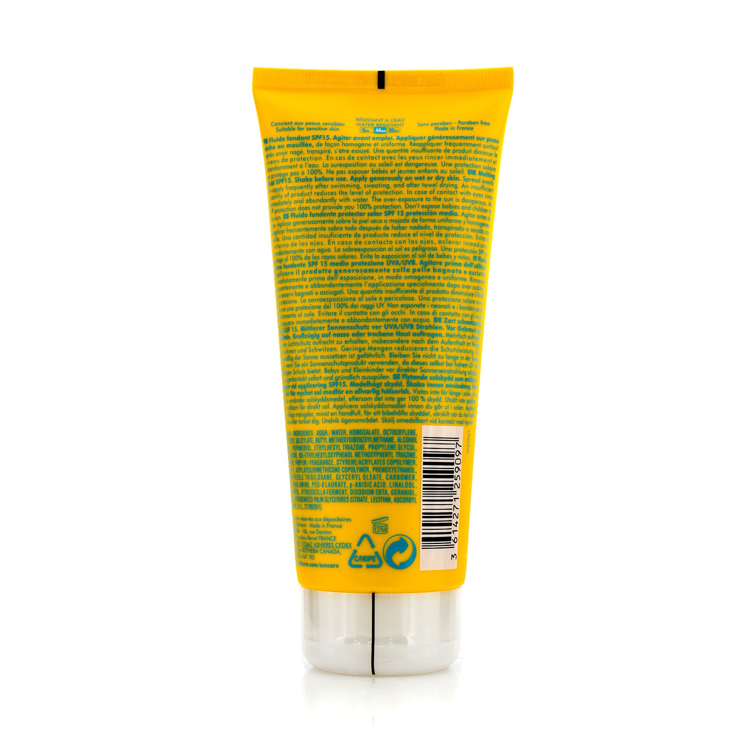 Biotherm Fluide Solaire Wet Or Dry Skin Melting Sun Fluid SPF 15 For Face & Body - Water Resistant 200ml/6.76oz