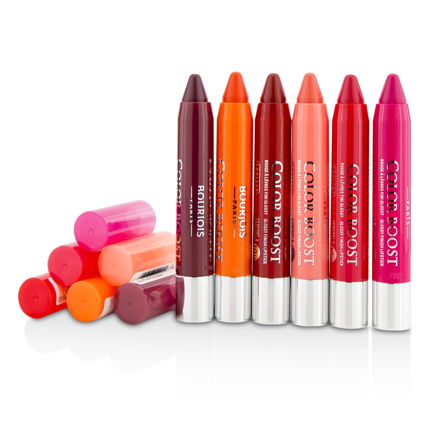 Bourjois Colorboost Glossy Finish Lipstick Set 6pcs