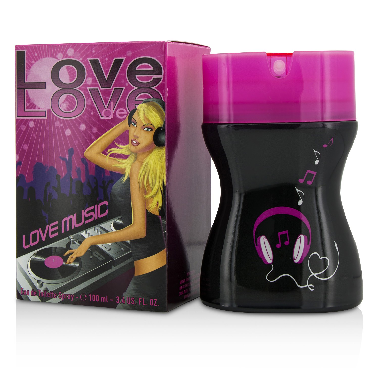 Parfums Love Love Love Music Eau De Toilette Spray 100ml/3.4oz