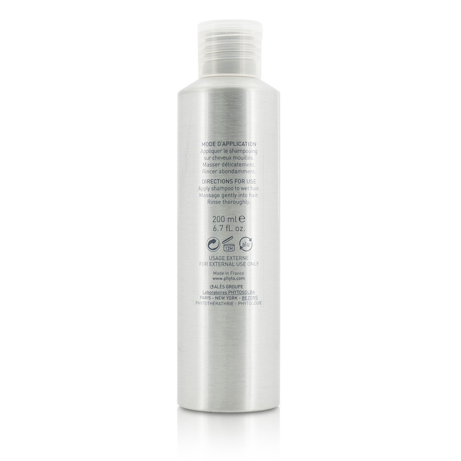 Phyto Phytoprogenium Ultra-Gentle Intelligent Shampoo (All Hair Types - Daily Use) 200ml/6.7oz