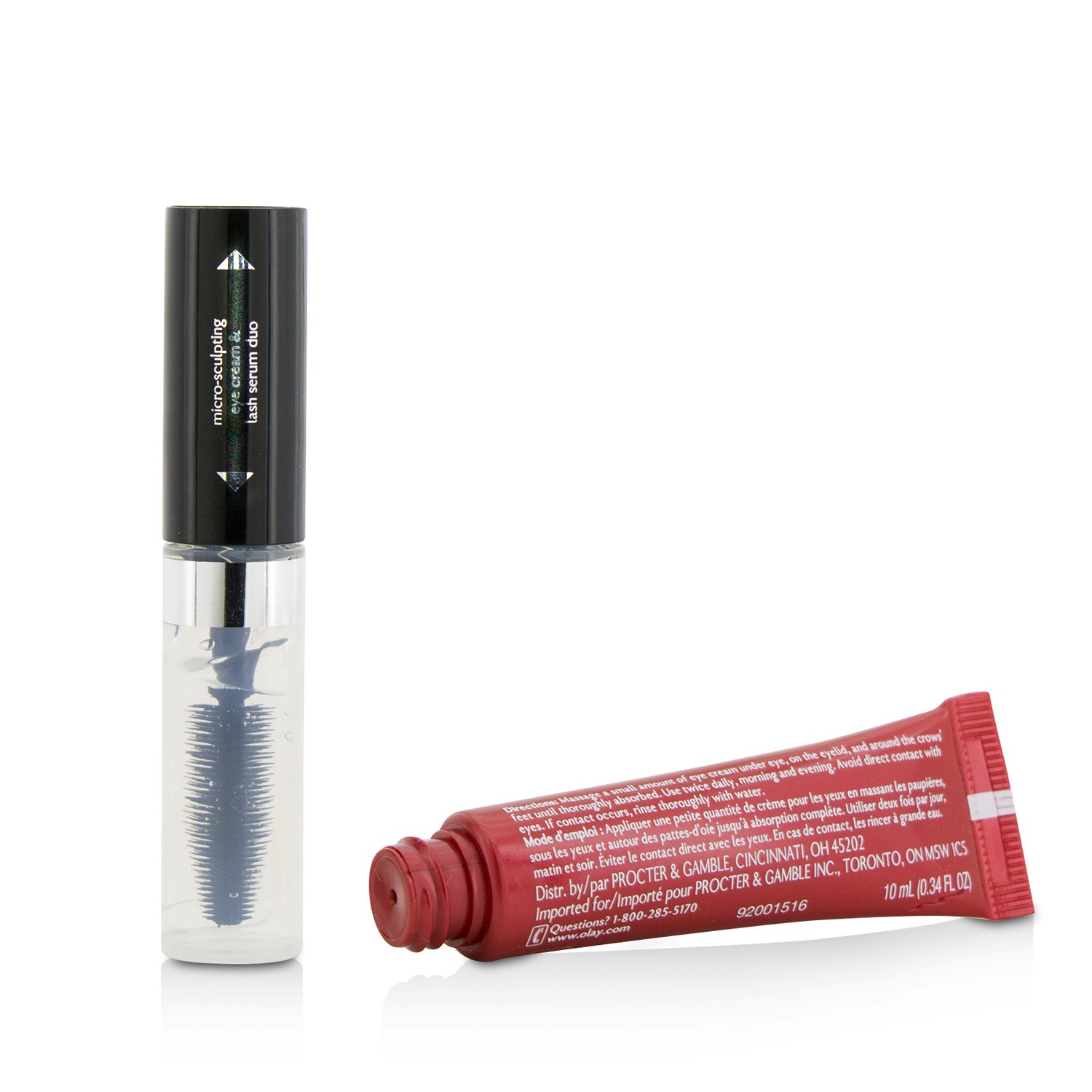 Olay Regenerist Micro-Sculpting Eye Cream & Lash Serum Duo (Unboxed) 10ml+5ml