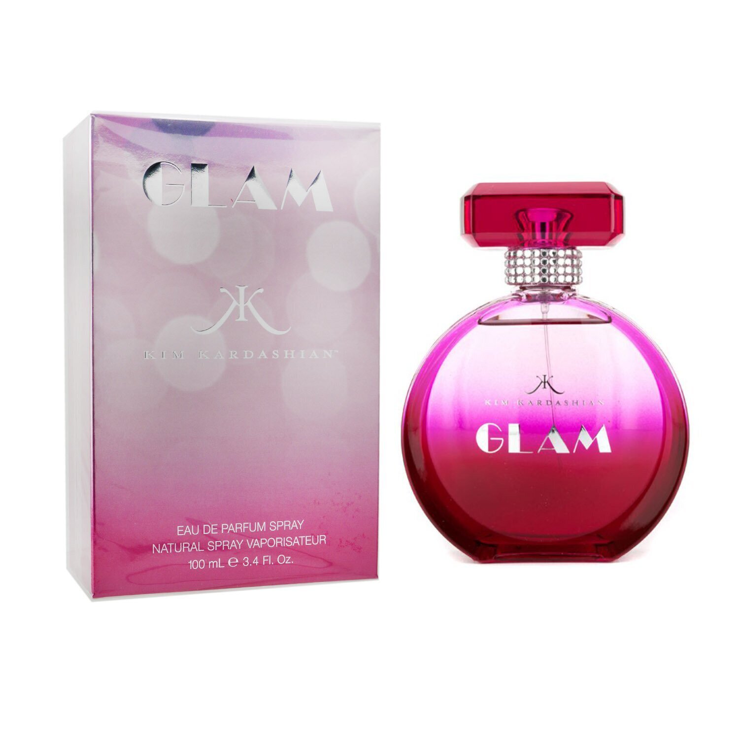 Kim Kardashian Glam Eau De Parfum Spray 100ml/3.4oz