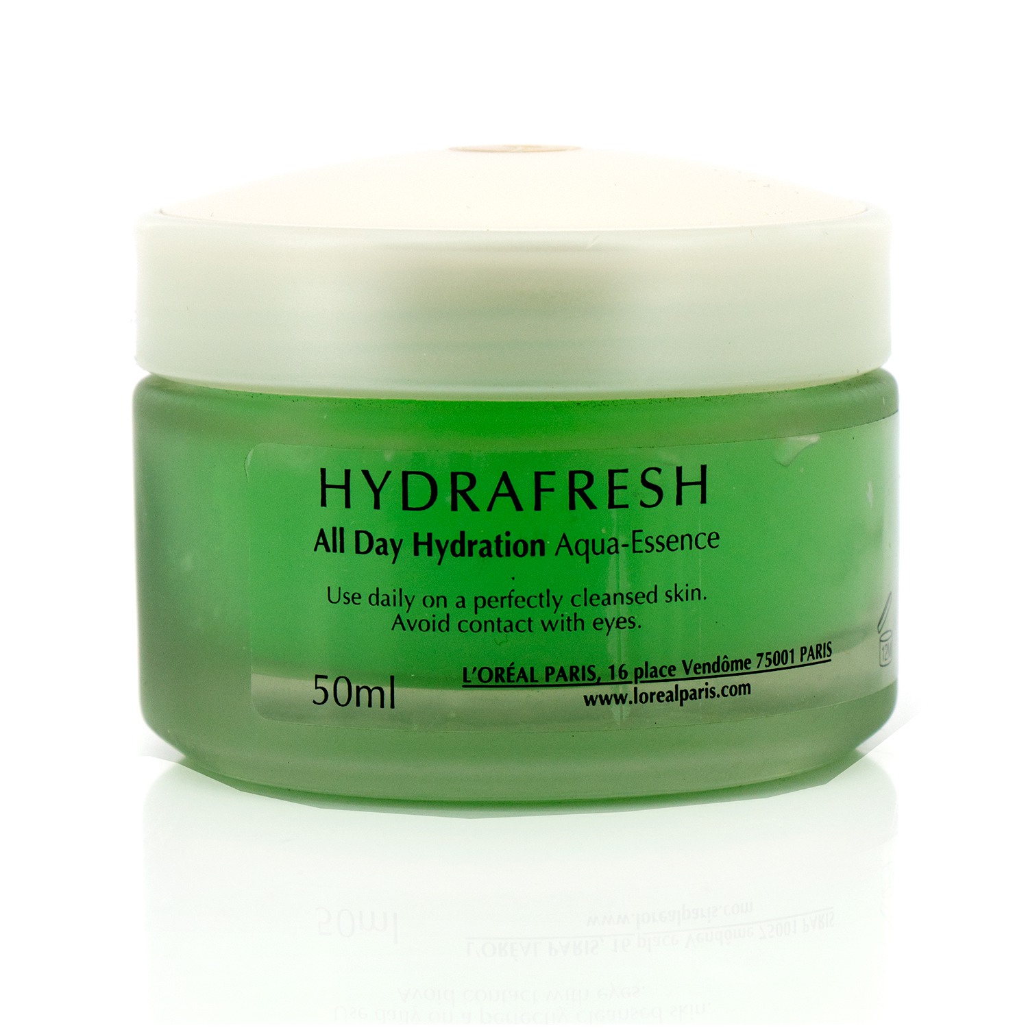L'Oreal Dermo-Expertise Hydrafresh All Day Hydration Aqua Gel - For All Skin Types (Unboxed) 50ml/1.7oz