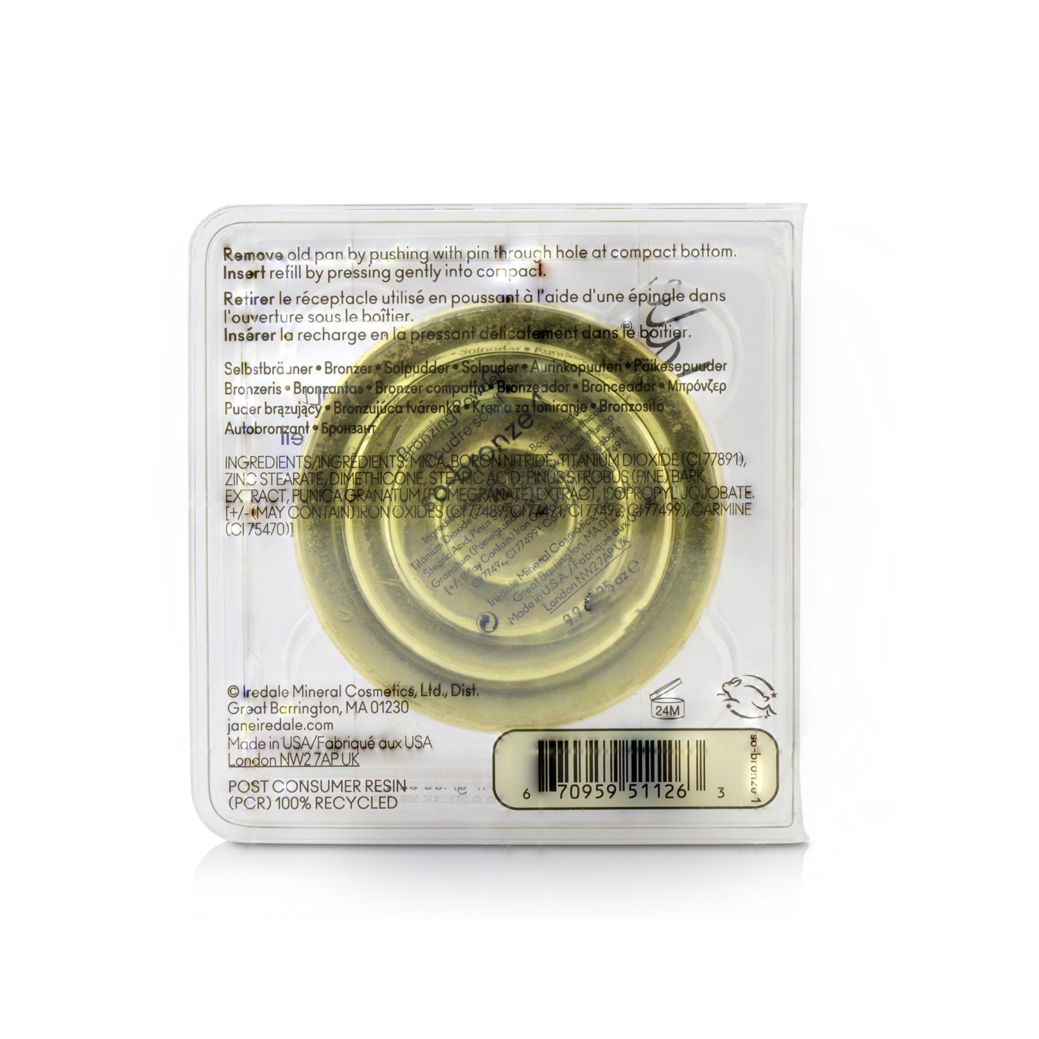 Jane Iredale So Bronze 1 Bronzing Powder Refill 9.9g/0.35oz