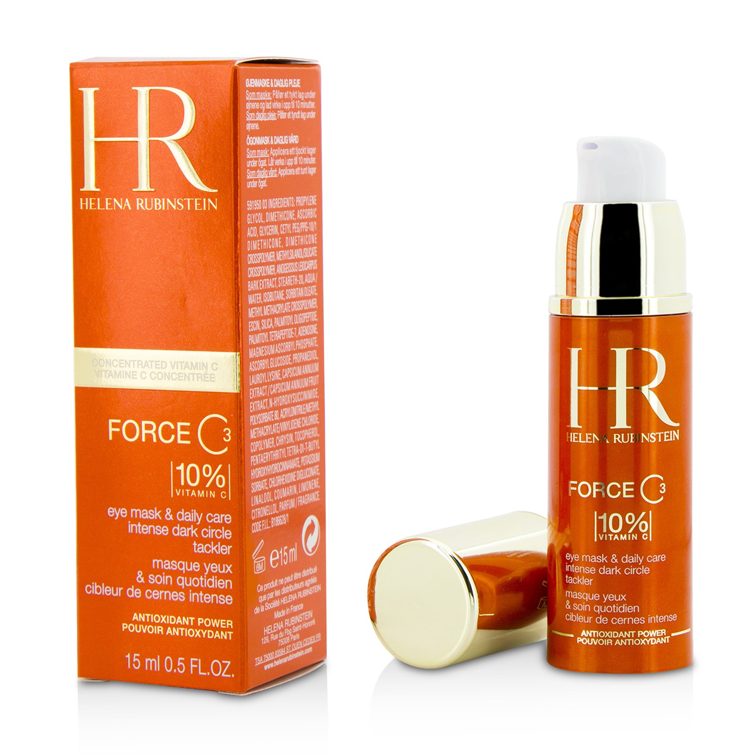 Helena Rubinstein Force C Eye Mask & Daily Care 15ml/0.5oz