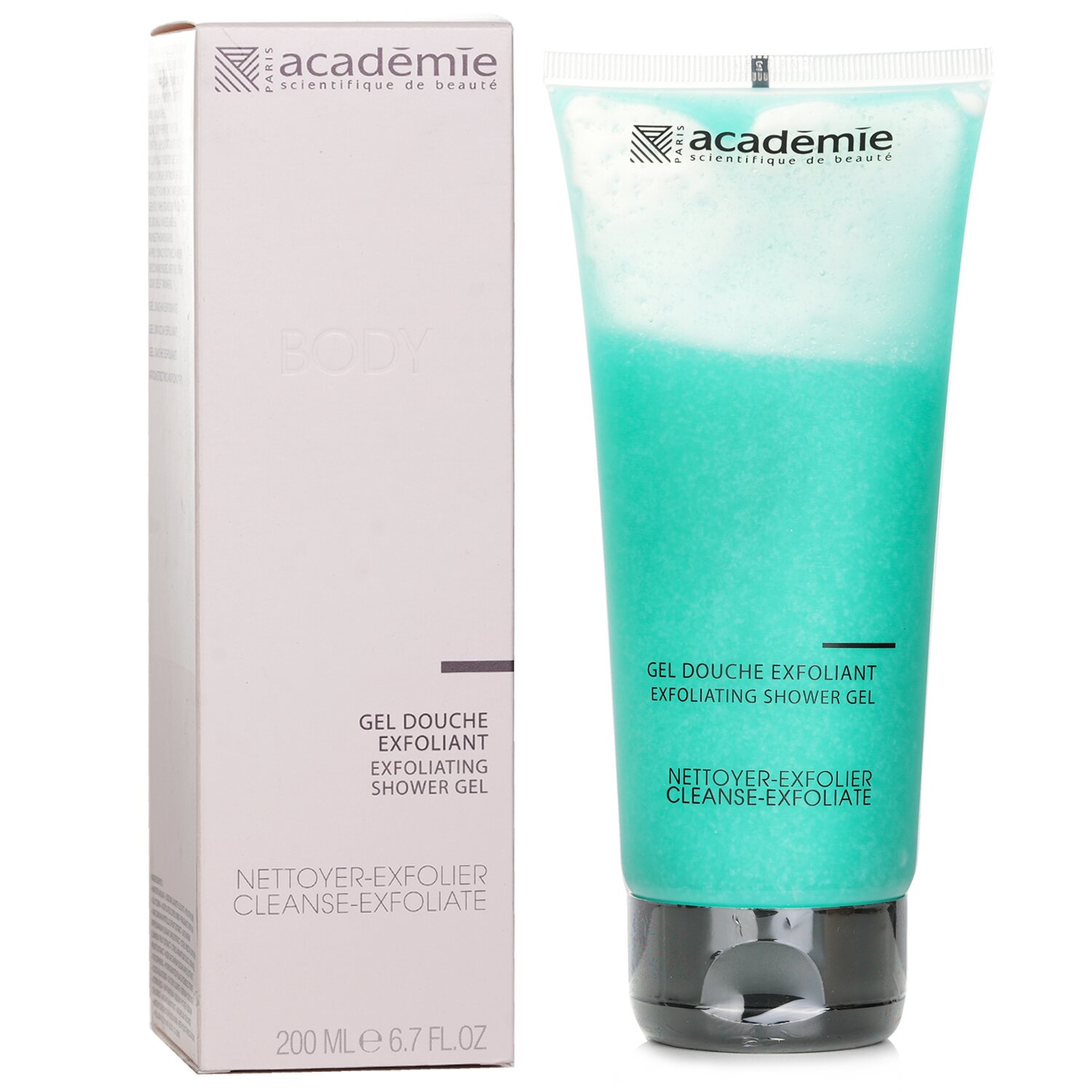 Academie Exfoliating Shower Gel 200ml/6.7oz