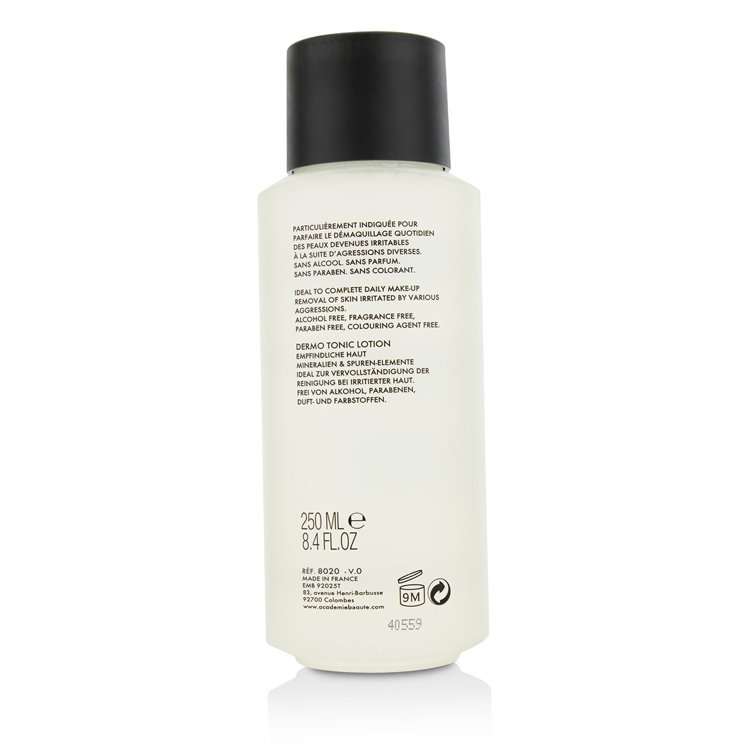 Academie Derm Acte Dermo Toner Intolerant Skin 250ml/8.4oz