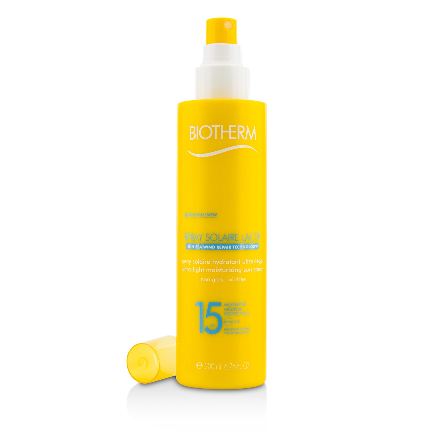 Biotherm Spray Solaire Lacte Ultra-Light Moisturizing Sun Spray SPF 15 200ml/6.76oz